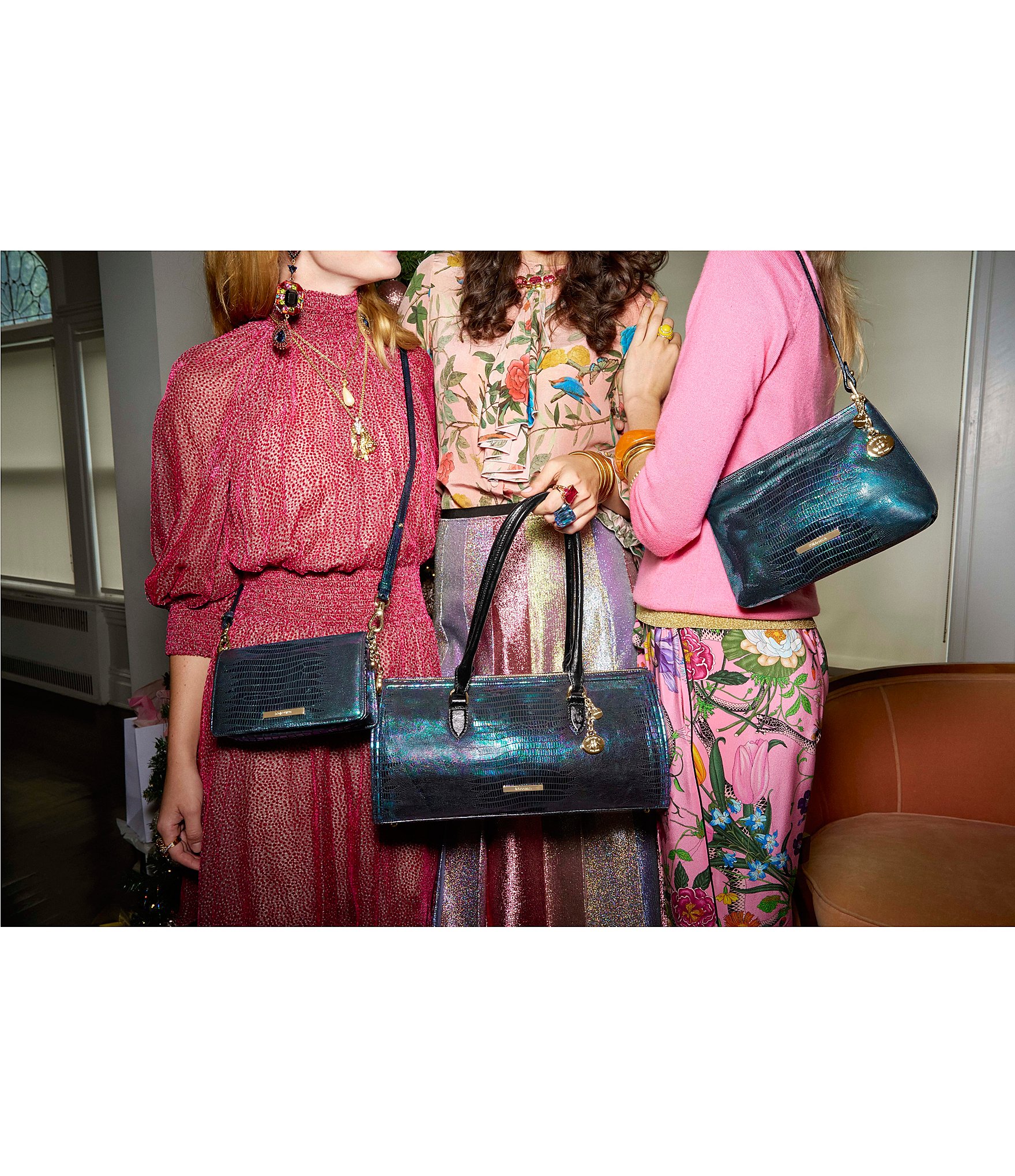 BRAHMIN Multi Symphonic Collection Lorelei Shoulder Bag