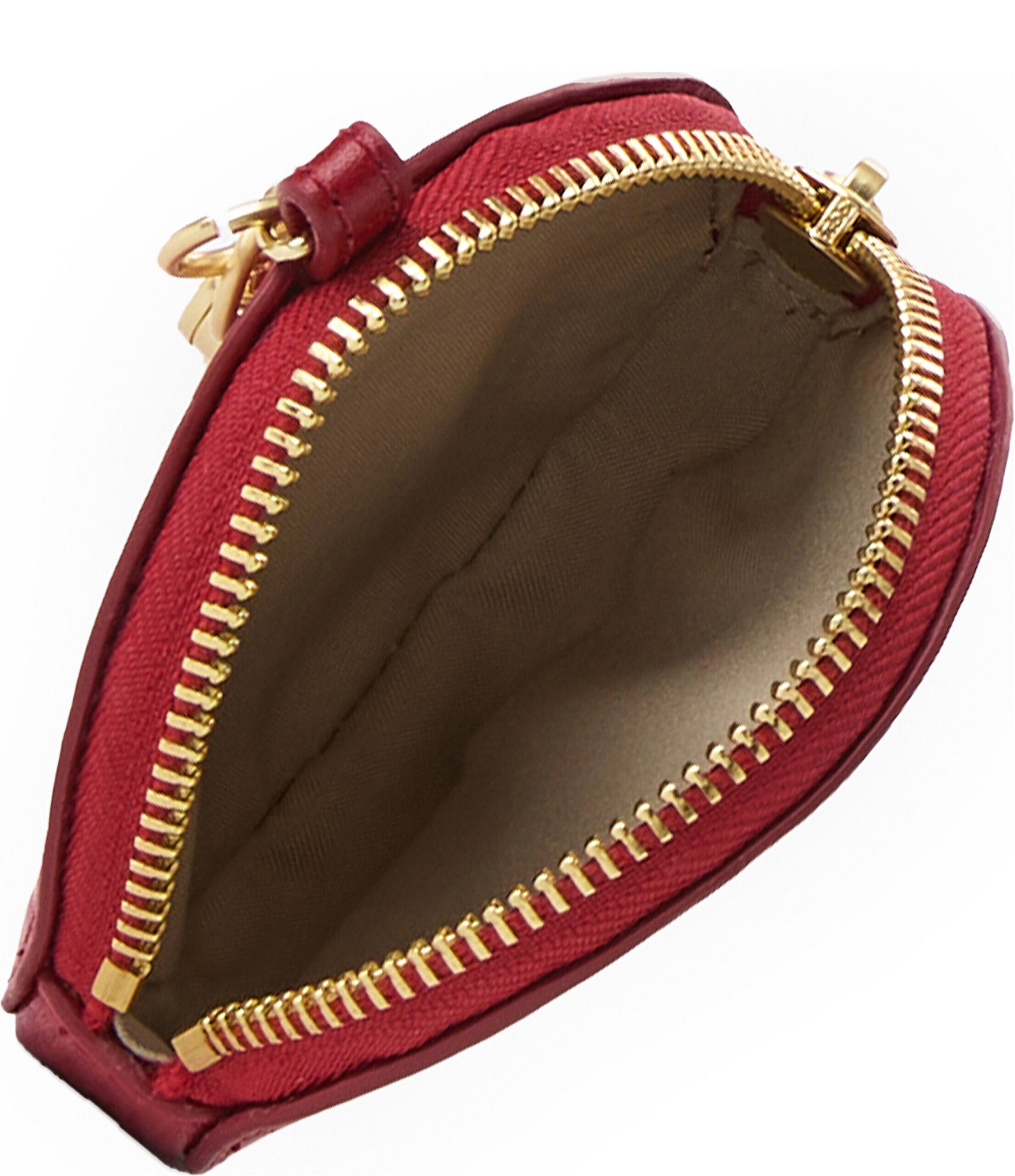 BRAHMIN Mystic Collection Radiant Red Circle Coin Purse