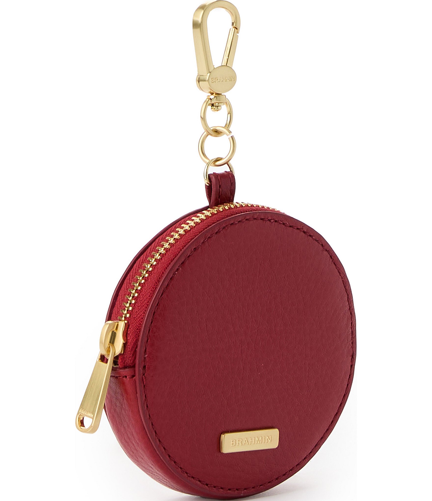 BRAHMIN Mystic Collection Radiant Red Circle Coin Purse