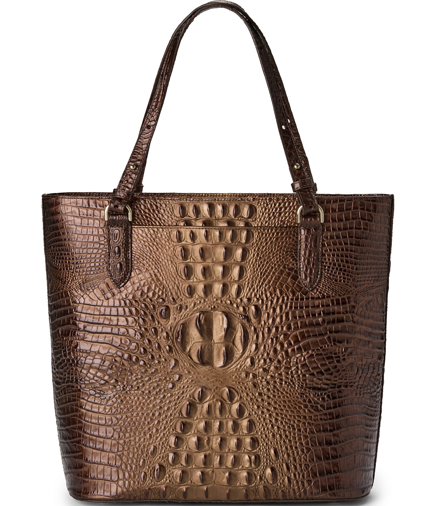 BRAHMIN Ombre Melbourne Collection Ganache Ezra Tote Bag