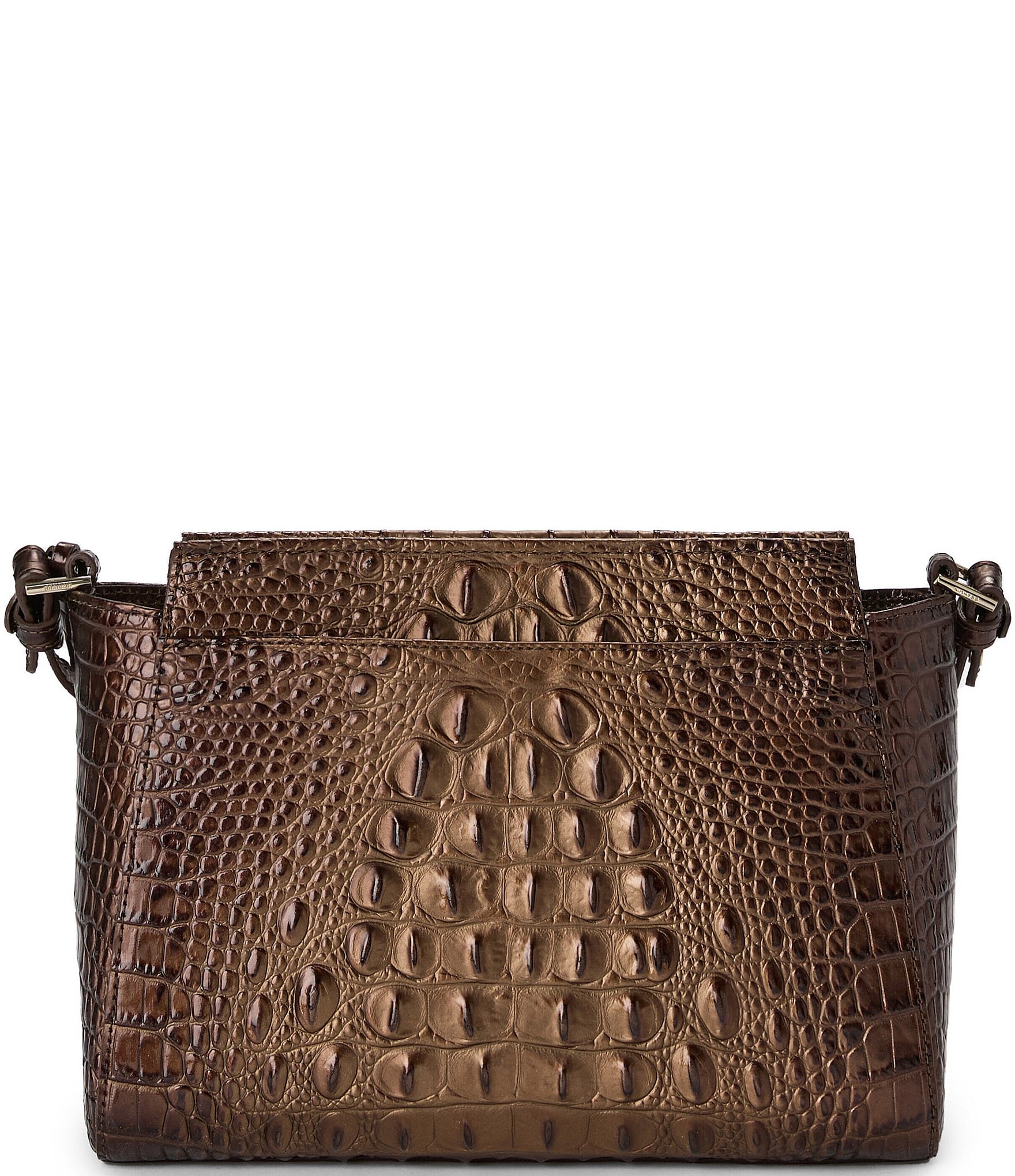 BRAHMIN Ombre Melbourne Collection Ganache Hillary Crossbody Bag