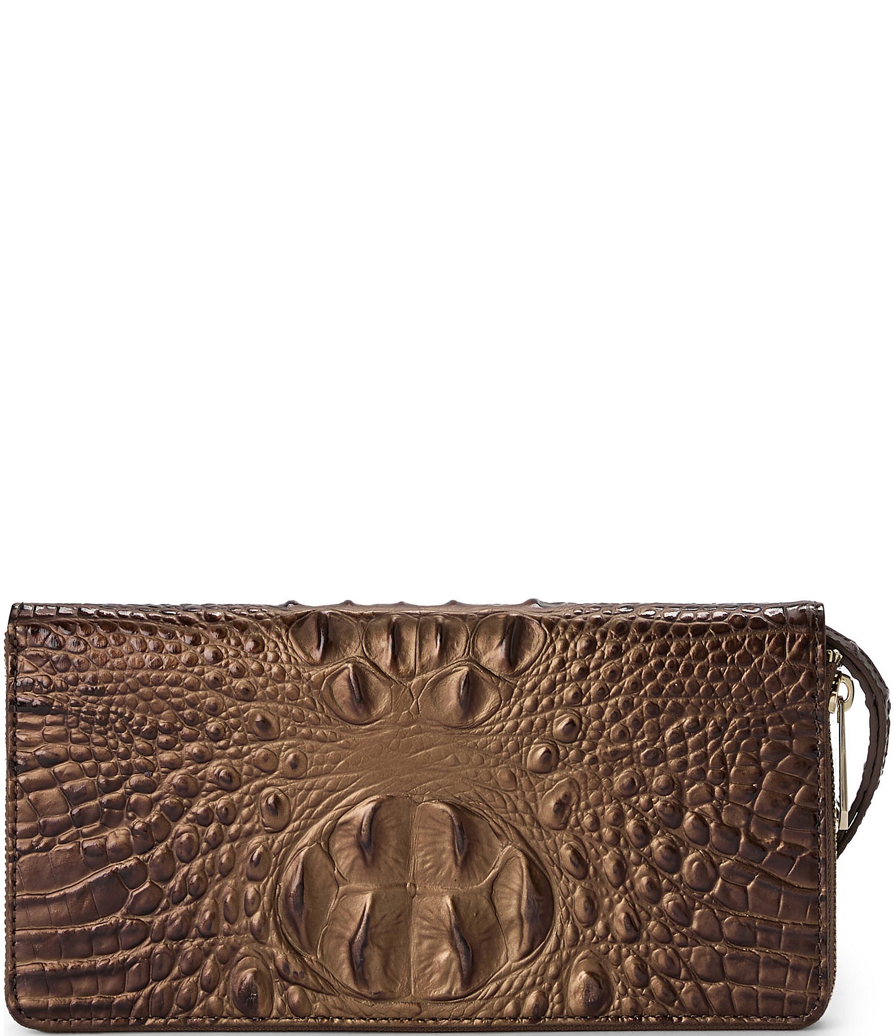 BRAHMIN Ombre Melbourne Collection Ganache Skyler Travel Wallet