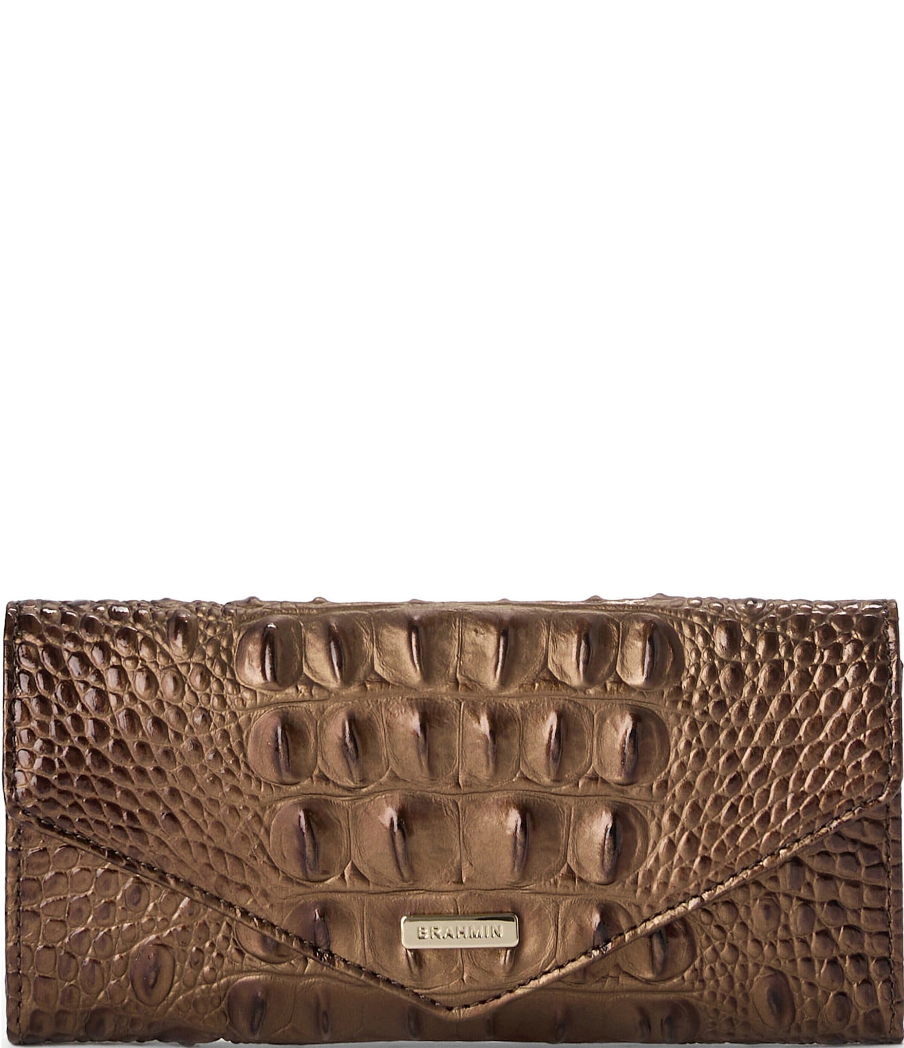 BRAHMIN Ombre Melbourne Collection Ganache Veronica Wallet