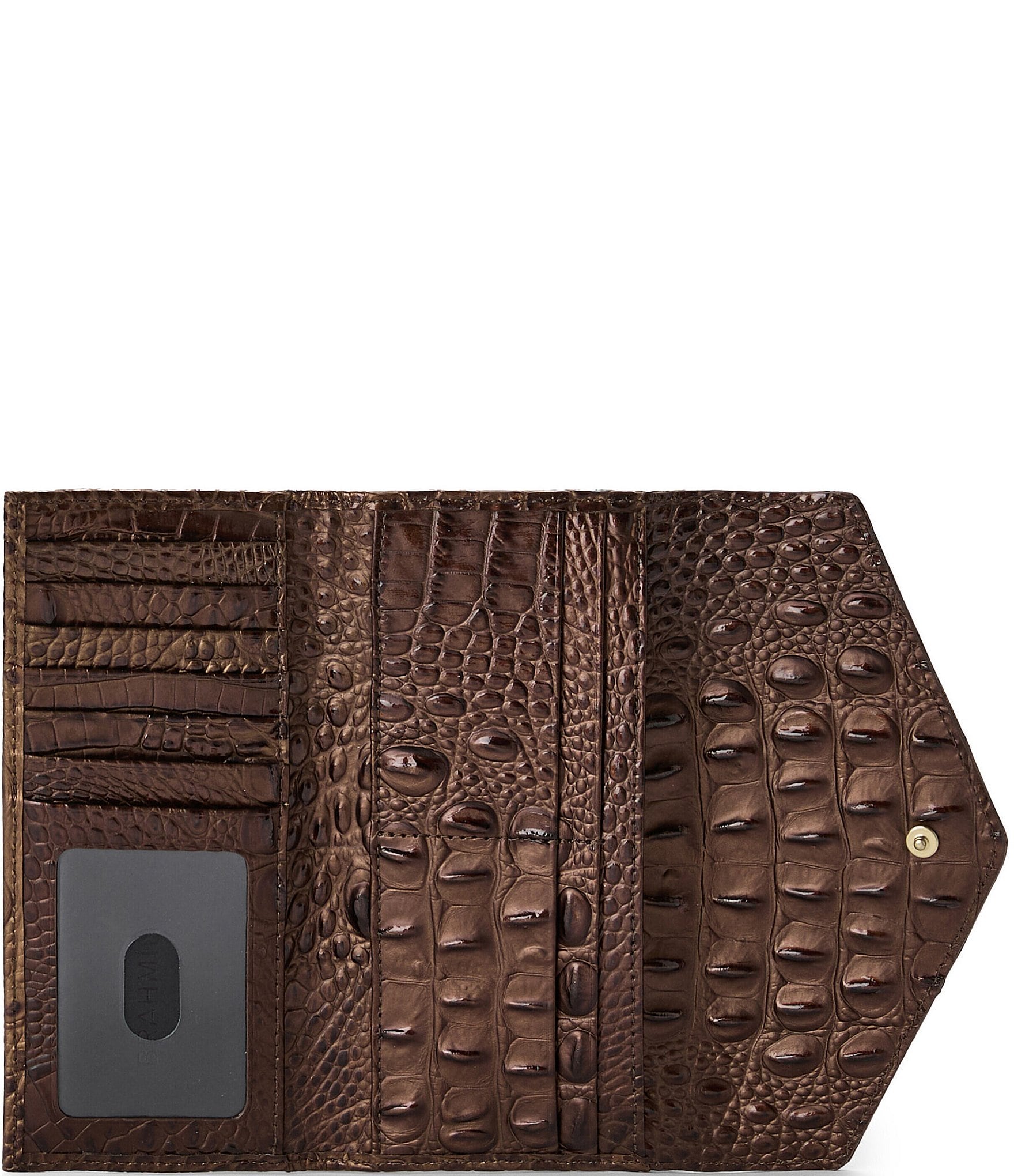 BRAHMIN Ombre Melbourne Collection Ganache Veronica Wallet