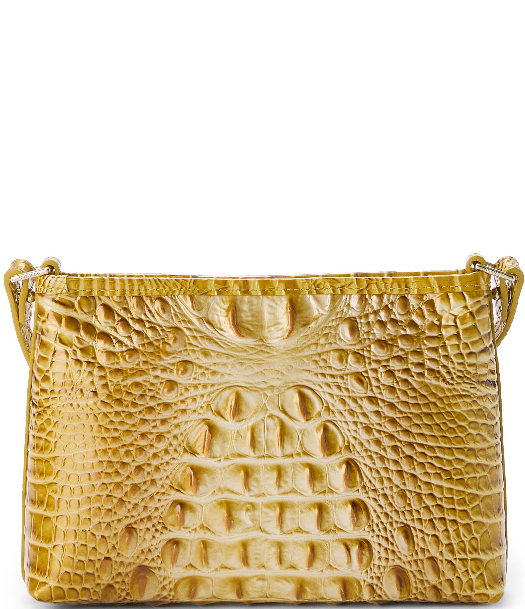 BRAHMIN Ombre Melbourne Collection Golden Rod Lorelei Shoulder Bag