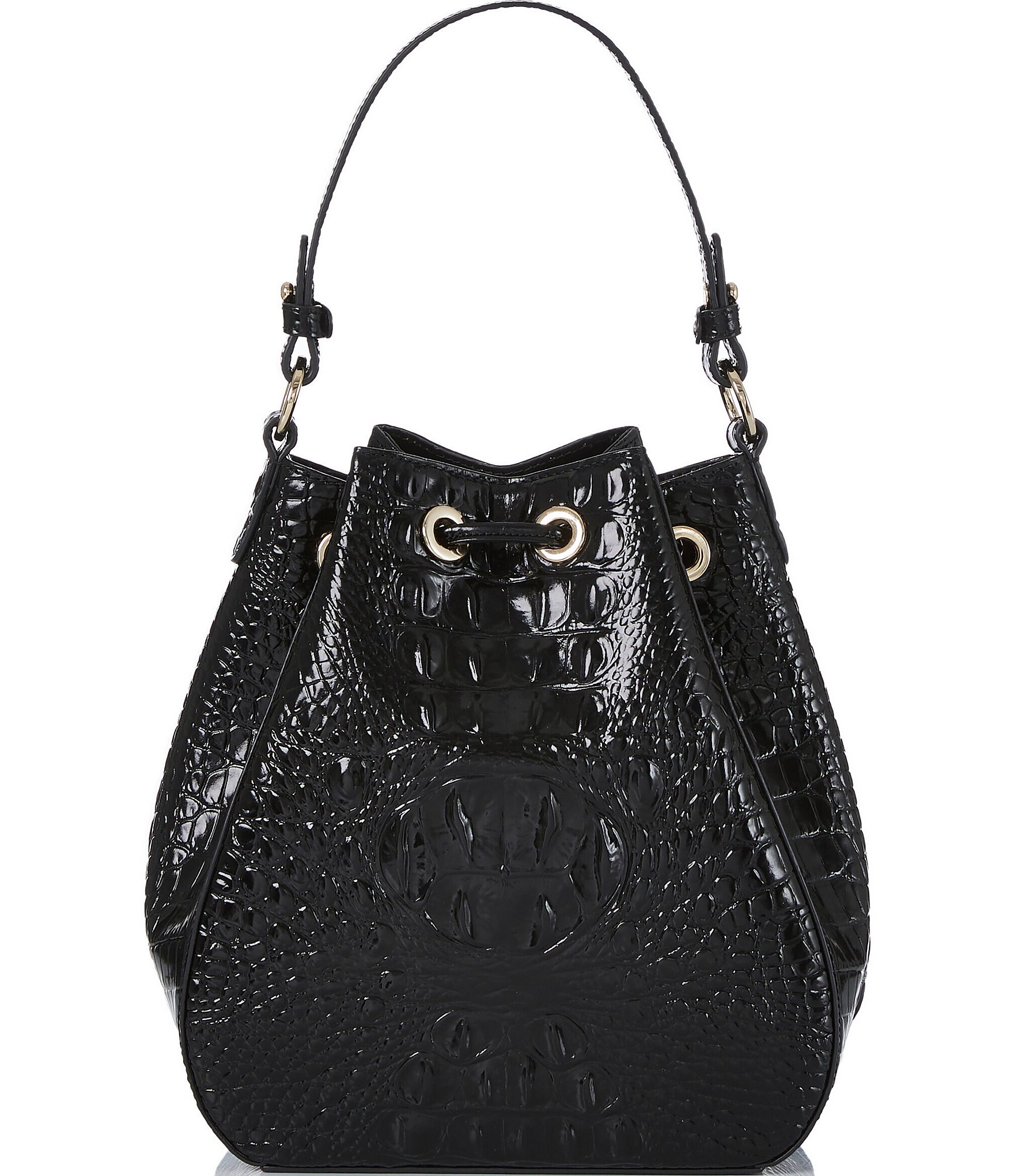 BRAHMIN Ombre Melbourne Collection Melinda Bucket Bag