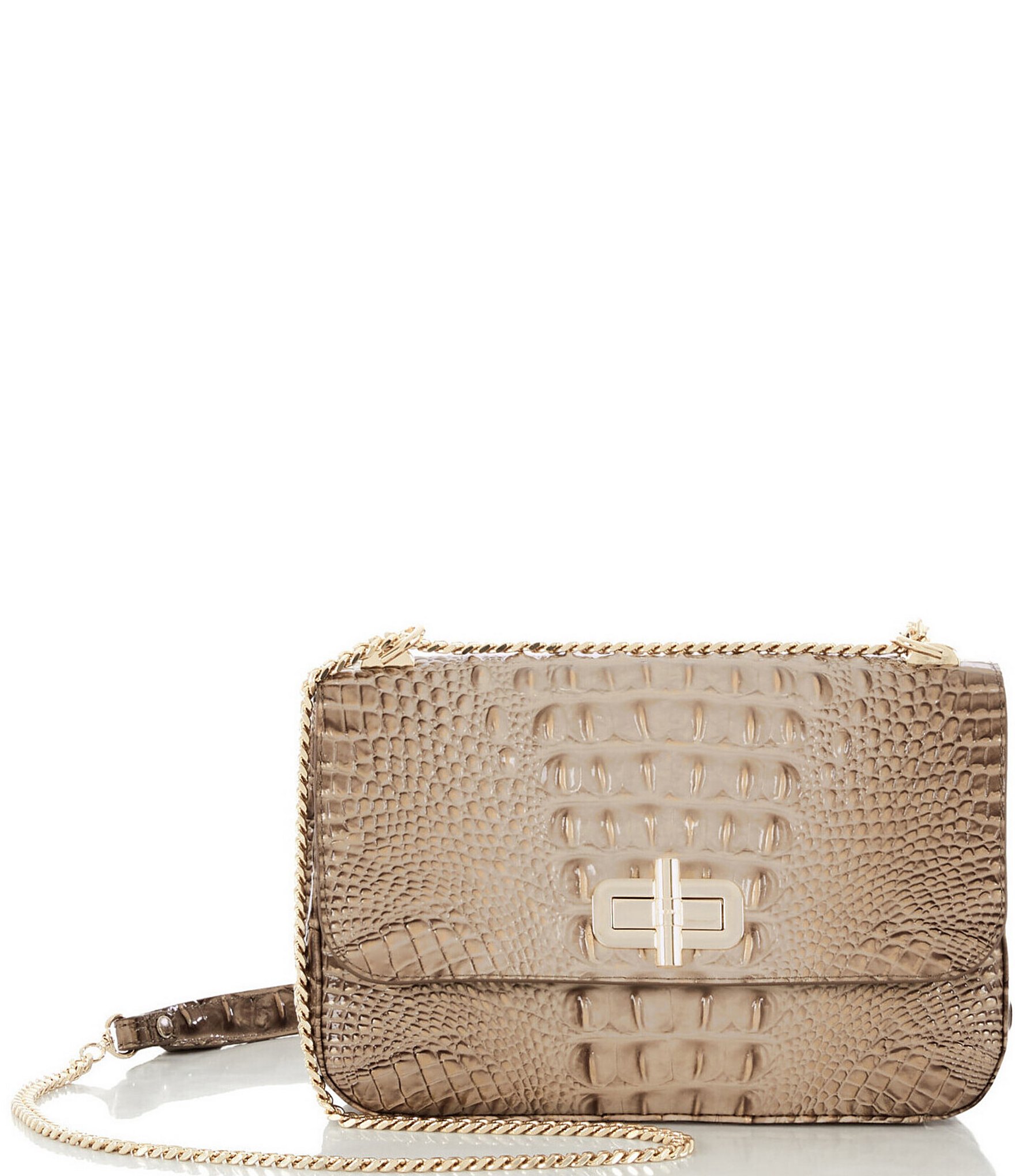 BRAHMIN Ombre Melbourne Collection Sesame Rosalie Crossbody Bag | Dillard's