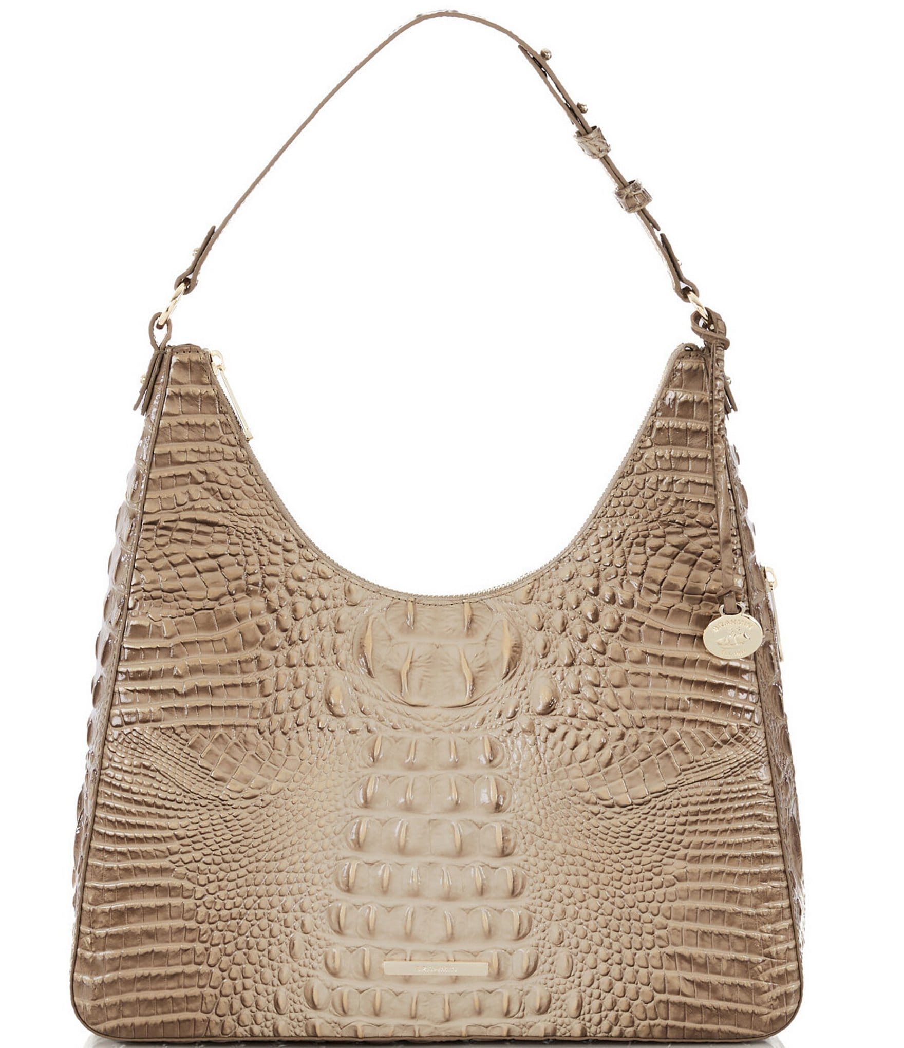 Brahmin Ombre Melbourne Collection Sesame Tabitha Shoulder Bag 