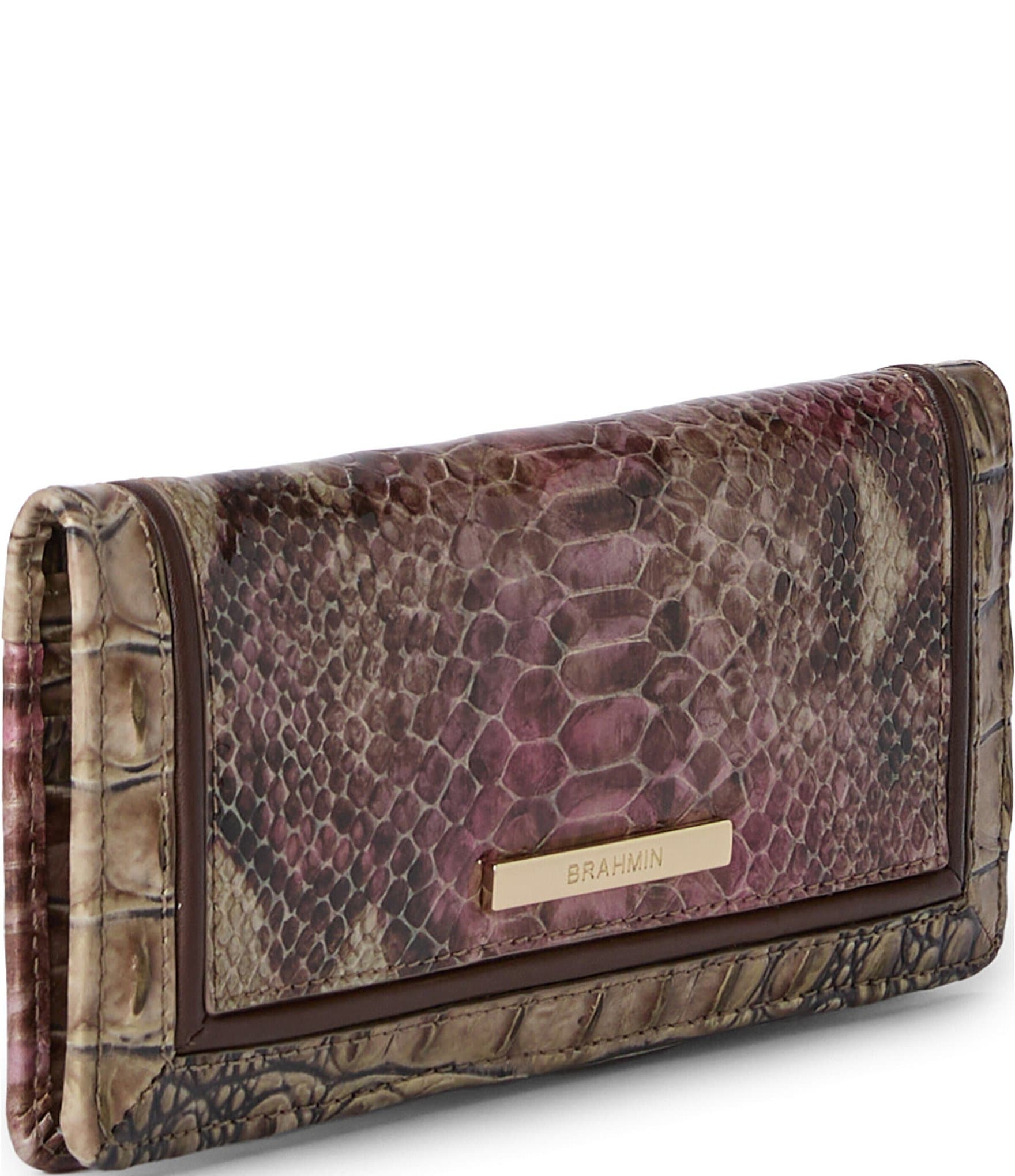 BRAHMIN Potomac Collection Brindle Ady Wallet