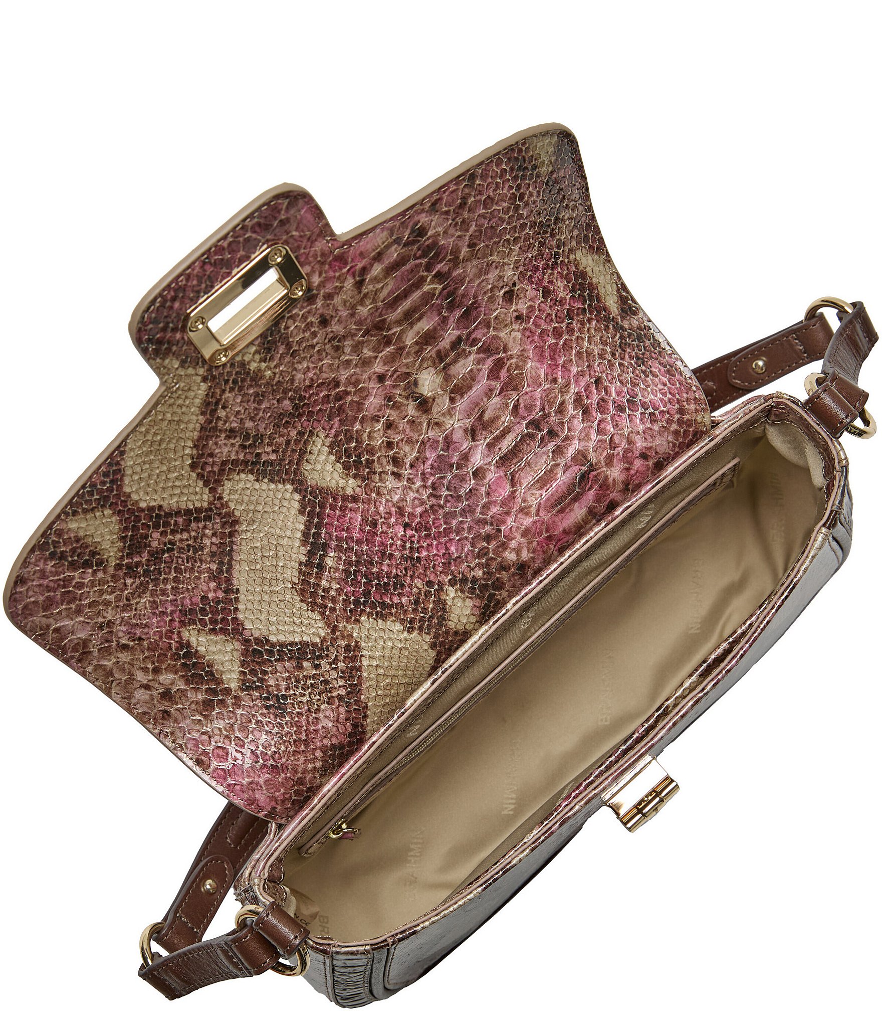 BRAHMIN Potomac Collection Brindle Nerida Shoulder Bag