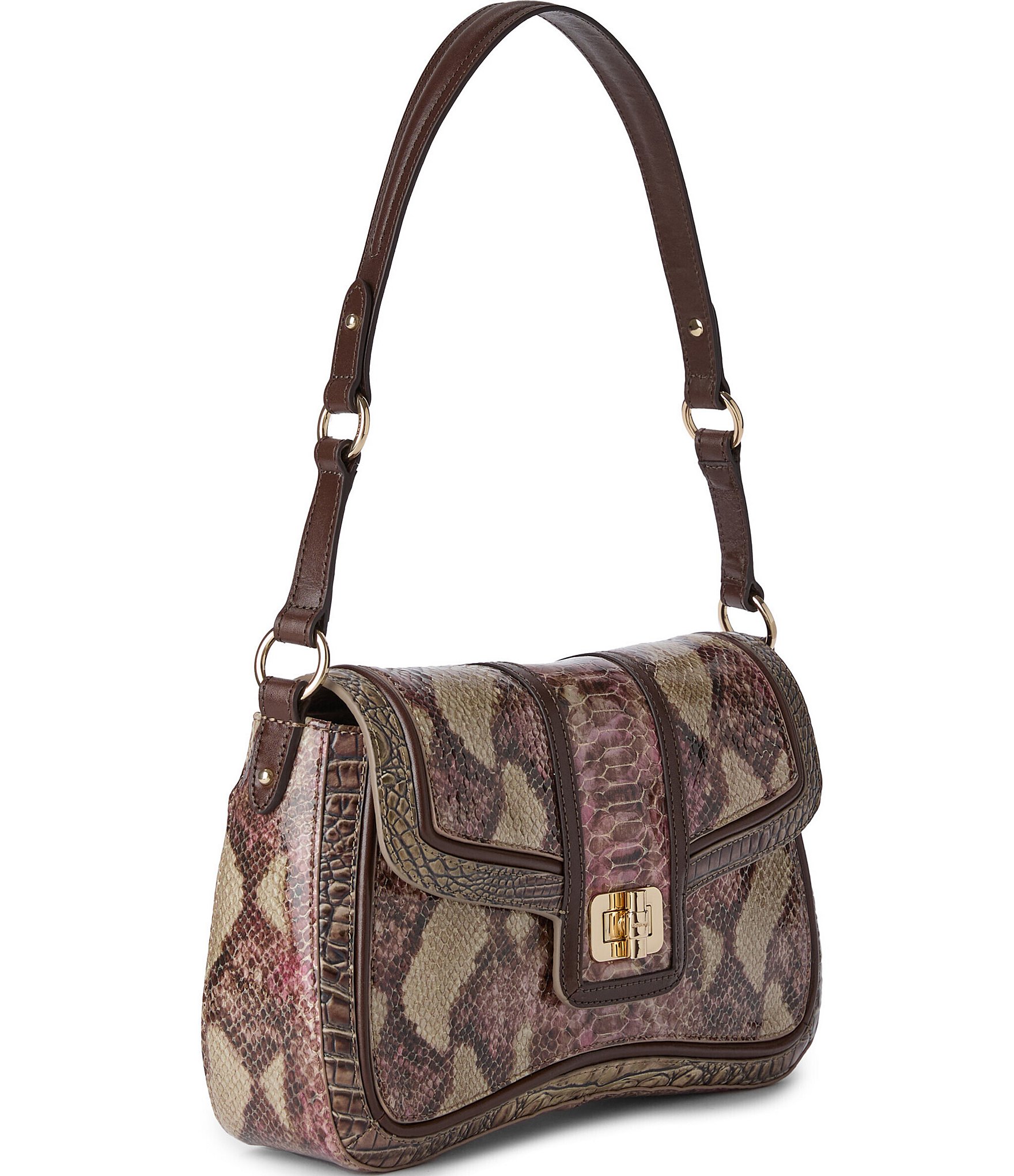 BRAHMIN Potomac Collection Brindle Nerida Shoulder Bag