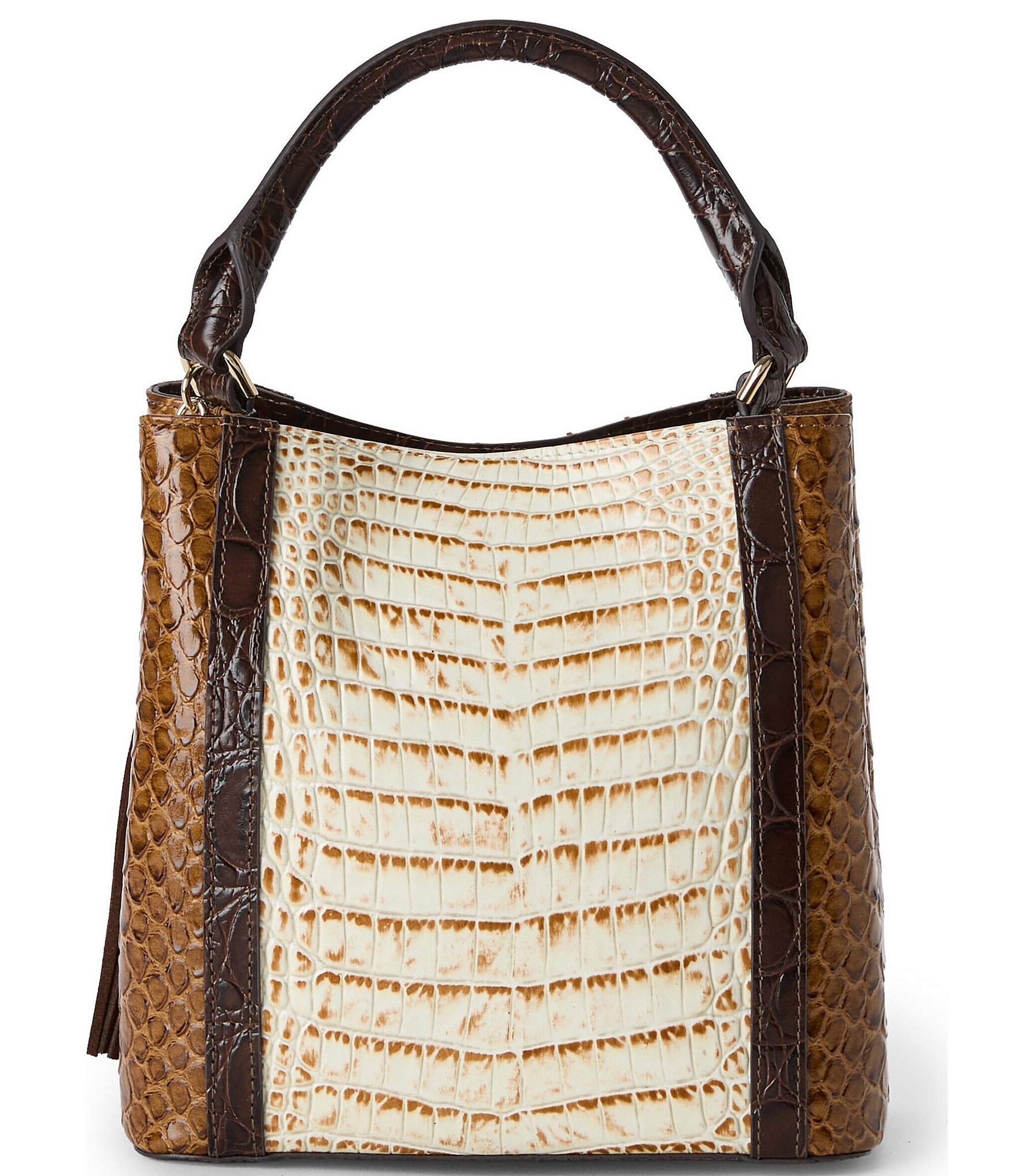 BRAHMIN Ramba Collection Multi Mini Amelia Bucket Bag