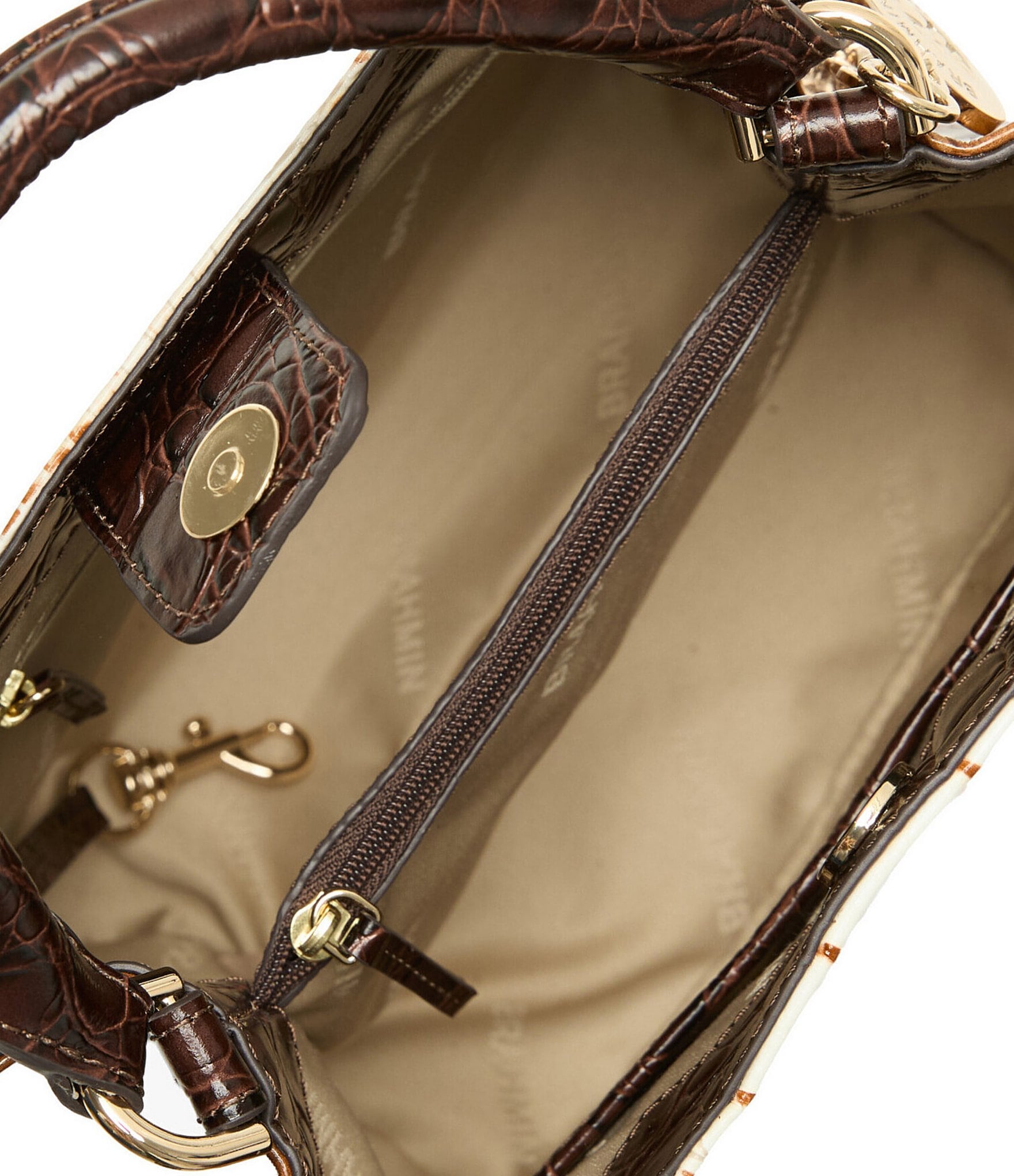 BRAHMIN Ramba Collection Multi Mini Amelia Bucket Bag