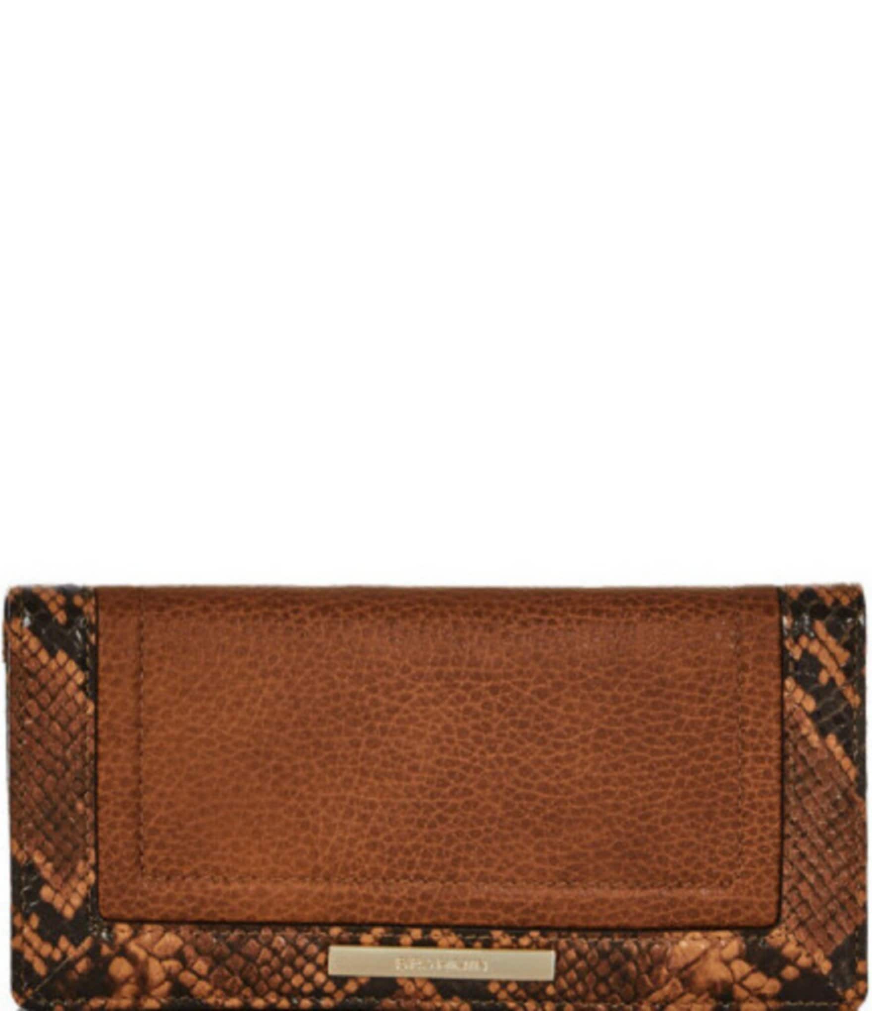 BRAHMIN Rockville Collection Veronica Ivory Iguana Envelope Wallet, Dillard's in 2023