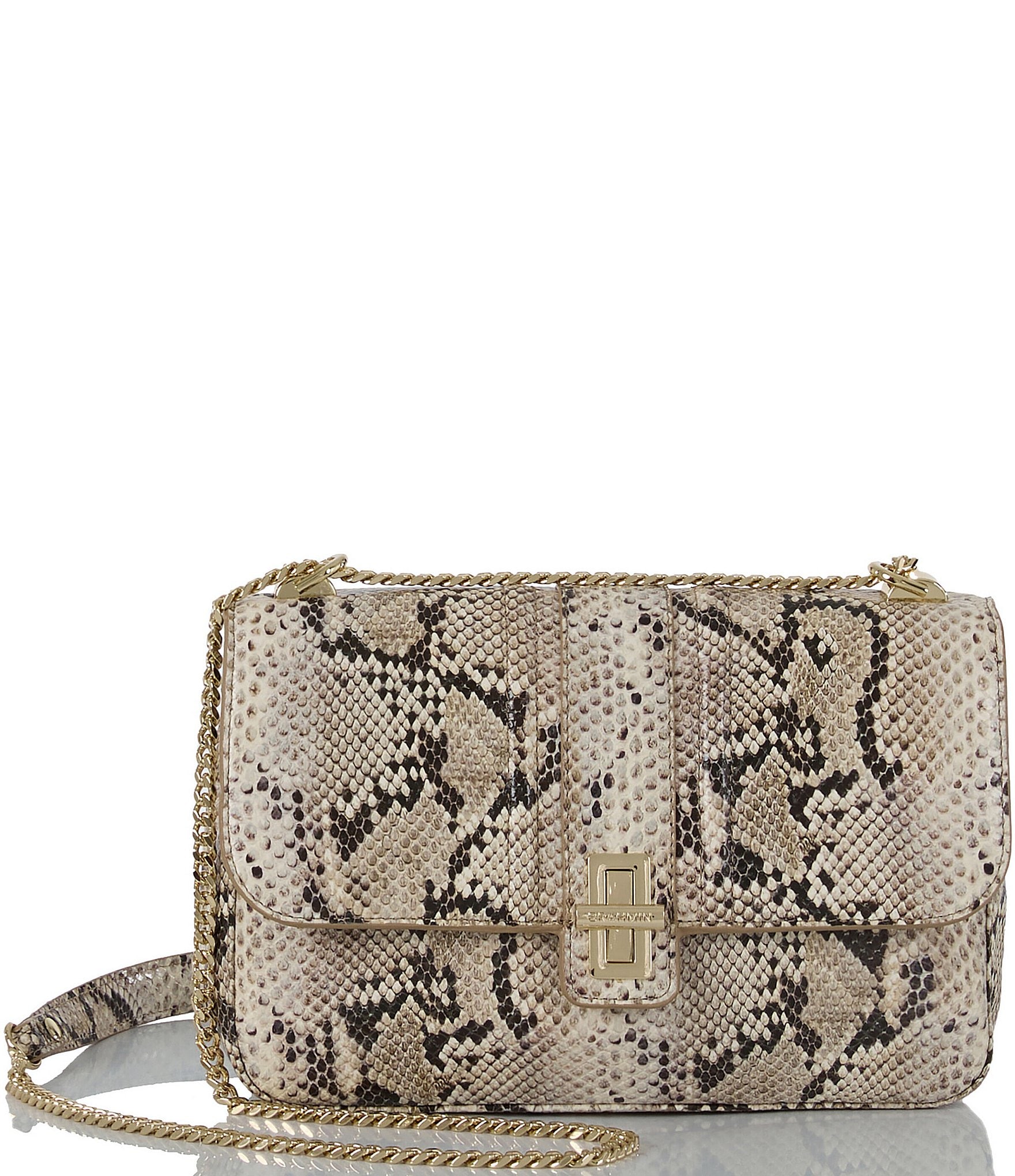 BRAHMIN Sandcastle Collection Snake Rosalie Crossbody Bag | Dillard's