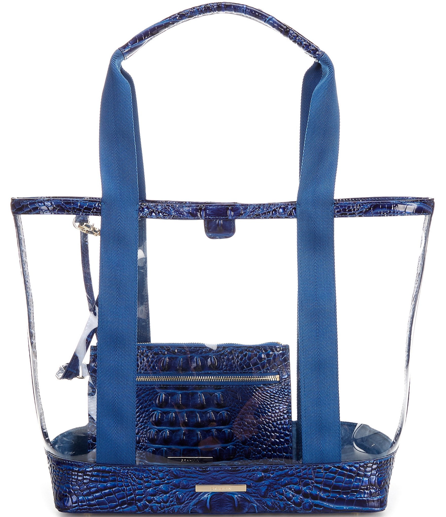 Clear brahmin bag on sale