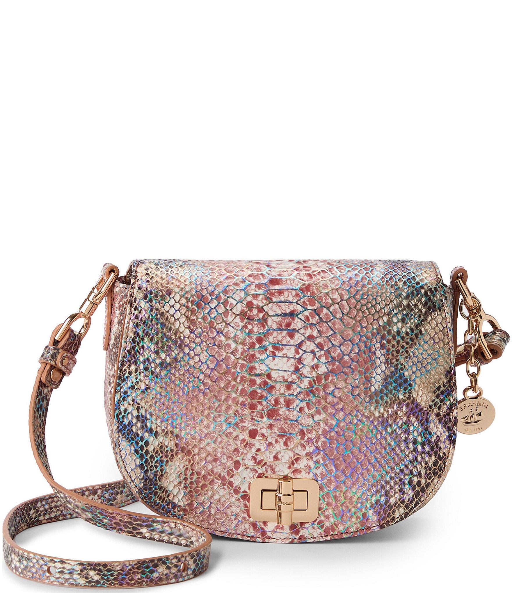 Brahmin snakeskin bag on sale