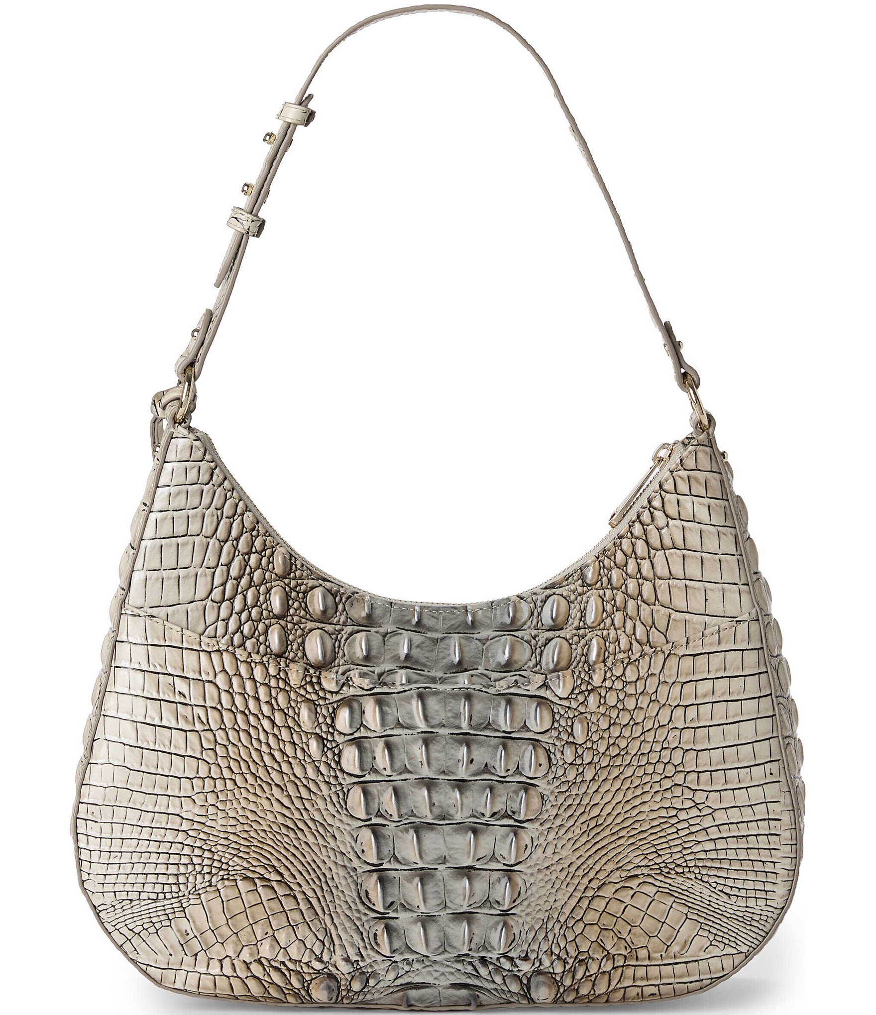 BRAHMIN Stephie Fossilized Ombre Melbourne Collection Shoulder Bag