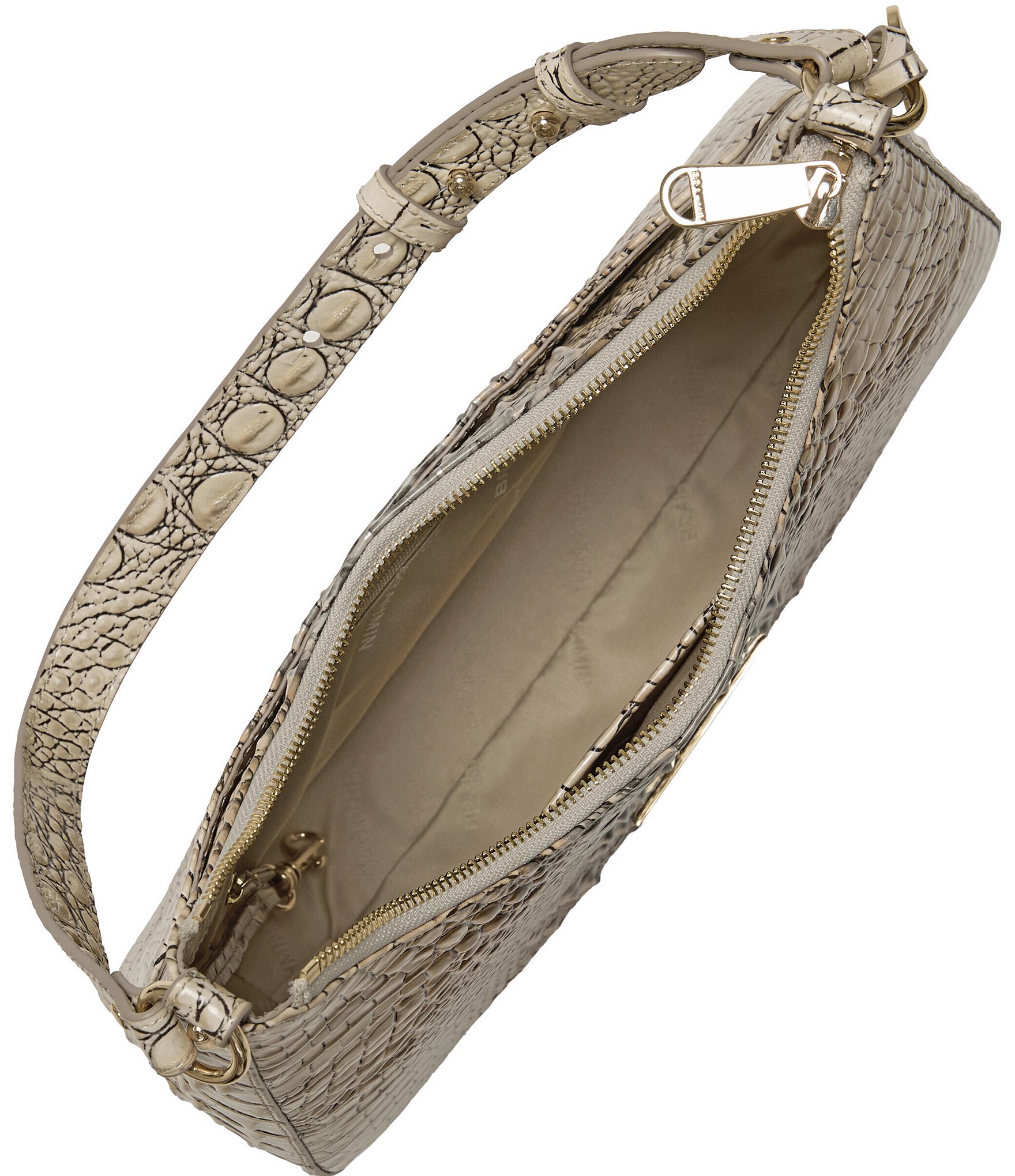 BRAHMIN Stephie Fossilized Ombre Melbourne Collection Shoulder Bag