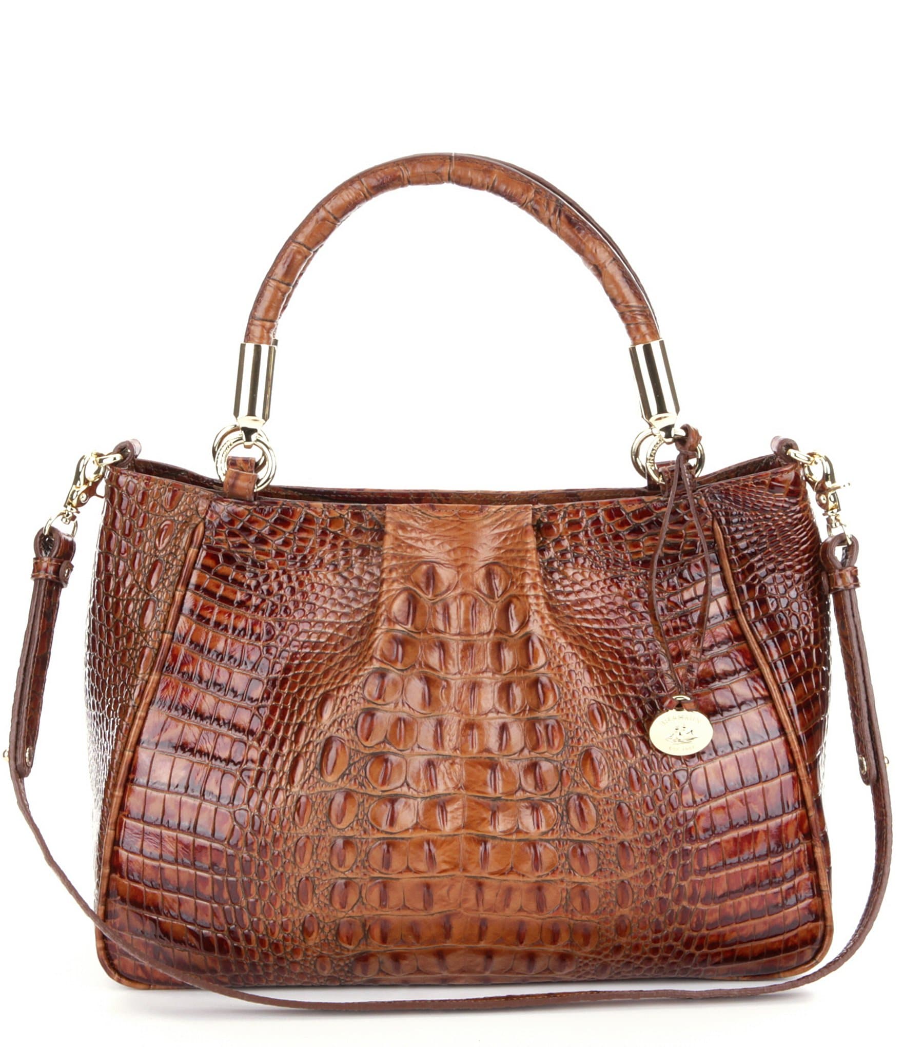 Brahmin Toasted Almond Collection Ruby Shoulder Bag Dillards