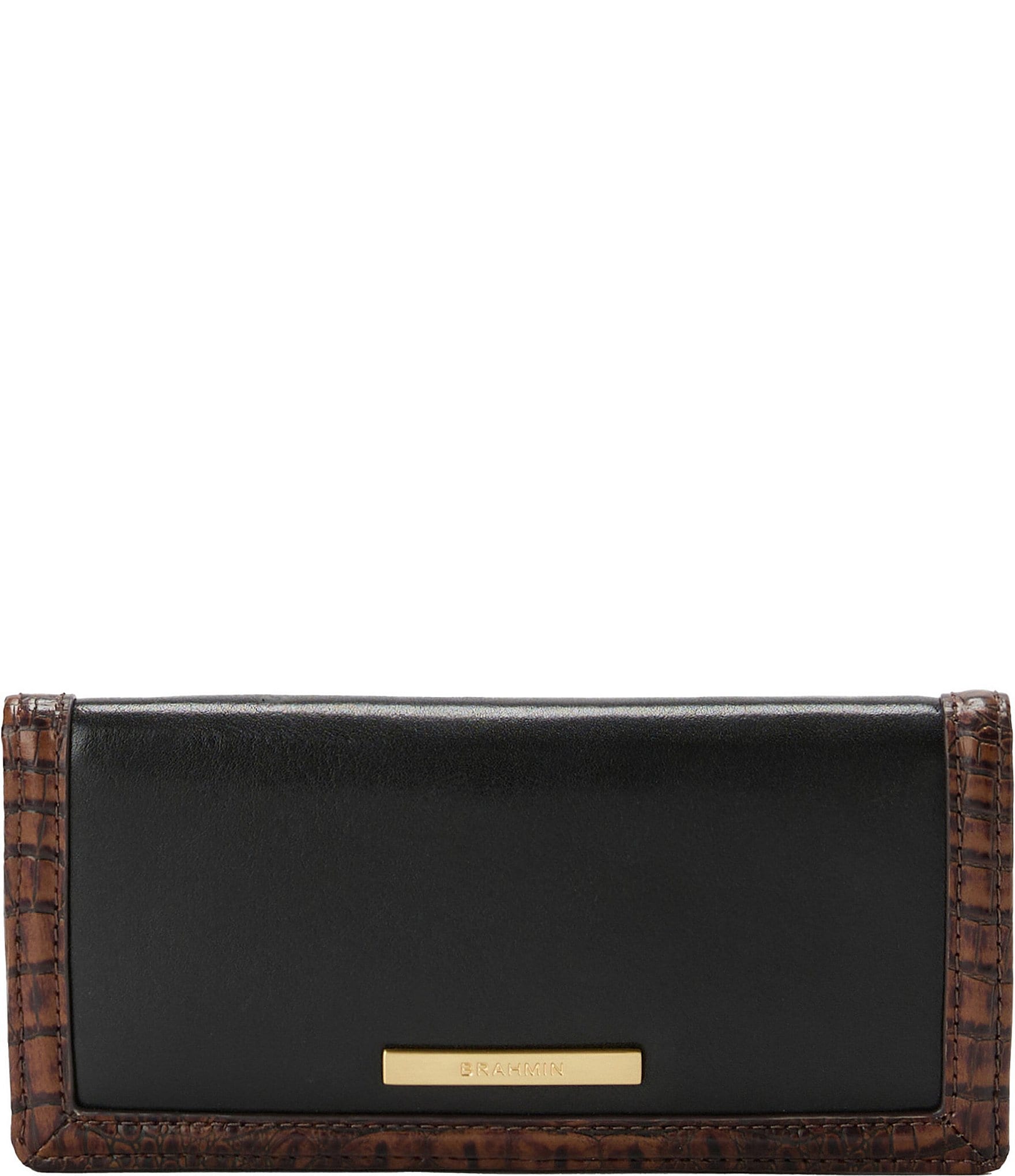 BRAHMIN Tuscan Collection Black Ady Wallet Dillard s