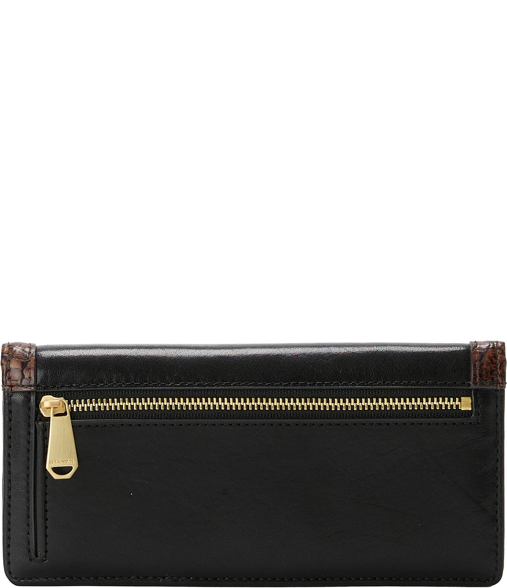 BRAHMIN Tuscan Collection Black Ady Wallet