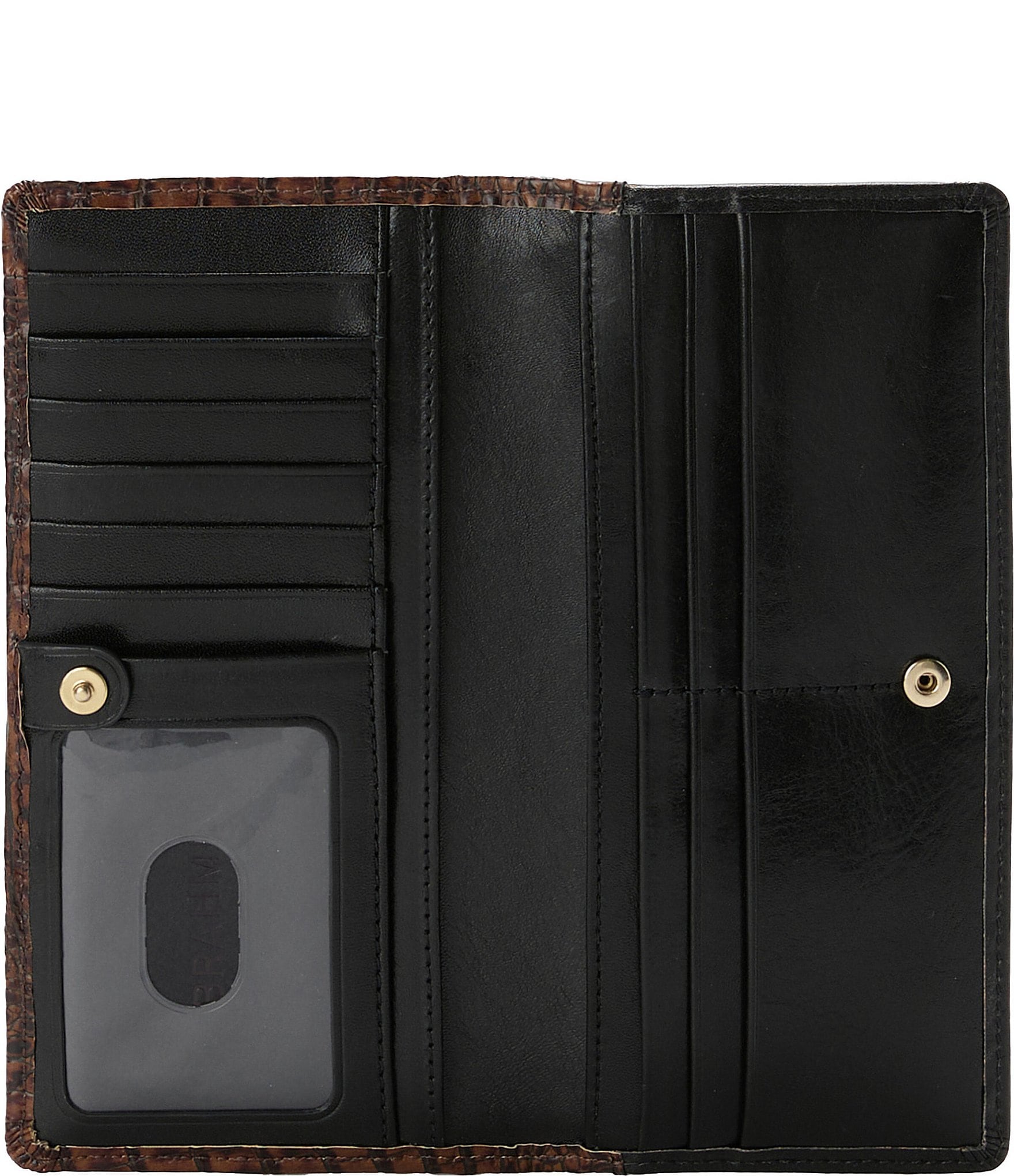 BRAHMIN Tuscan Collection Black Ady Wallet