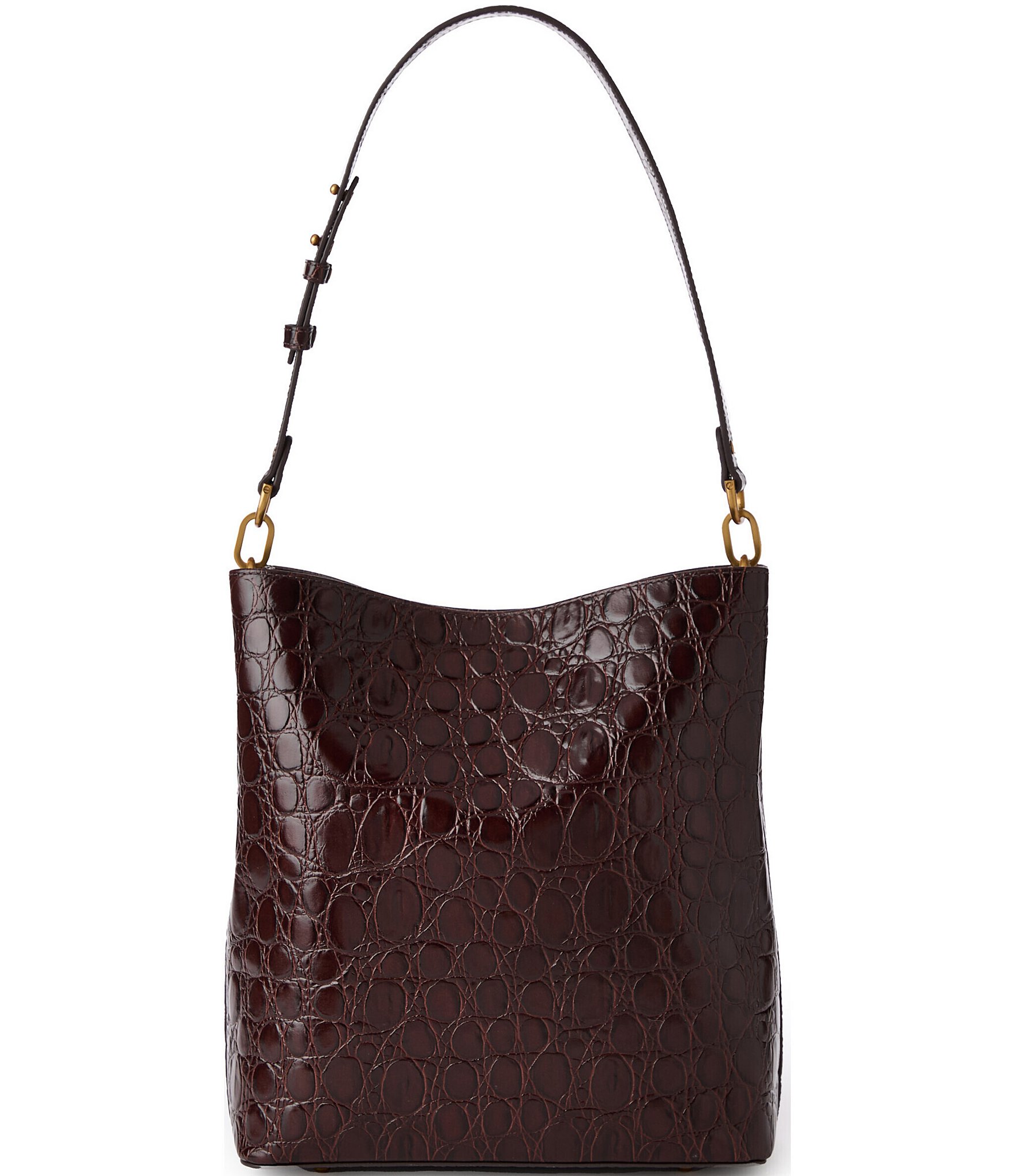 BRAHMIN Vanderbilt Collection Ganache Celina Bucket Bag