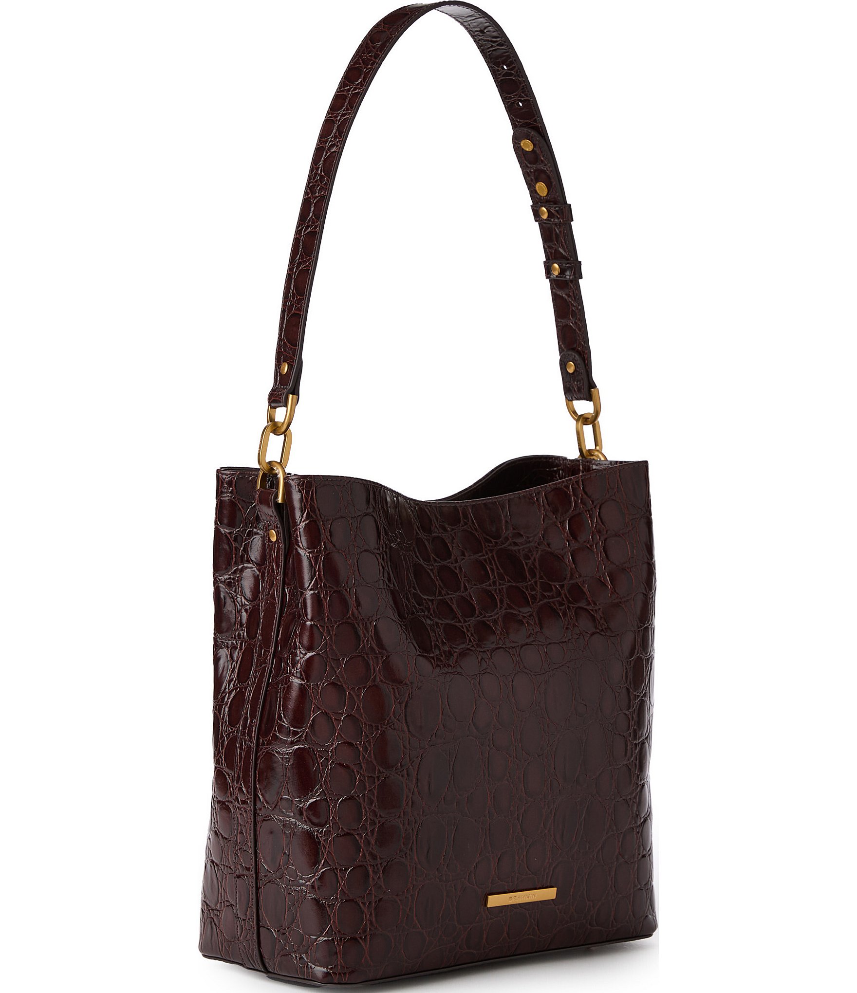 BRAHMIN Vanderbilt Collection Ganache Celina Bucket Bag