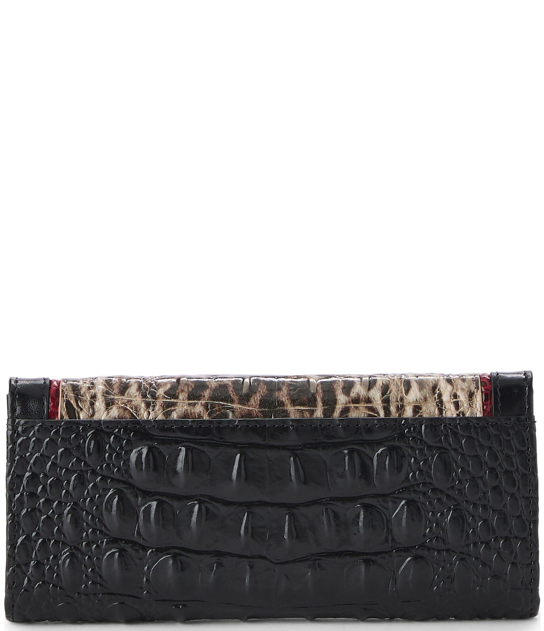 BRAHMIN Veronica Calgary Collection Ocelot Animal Print Wallet