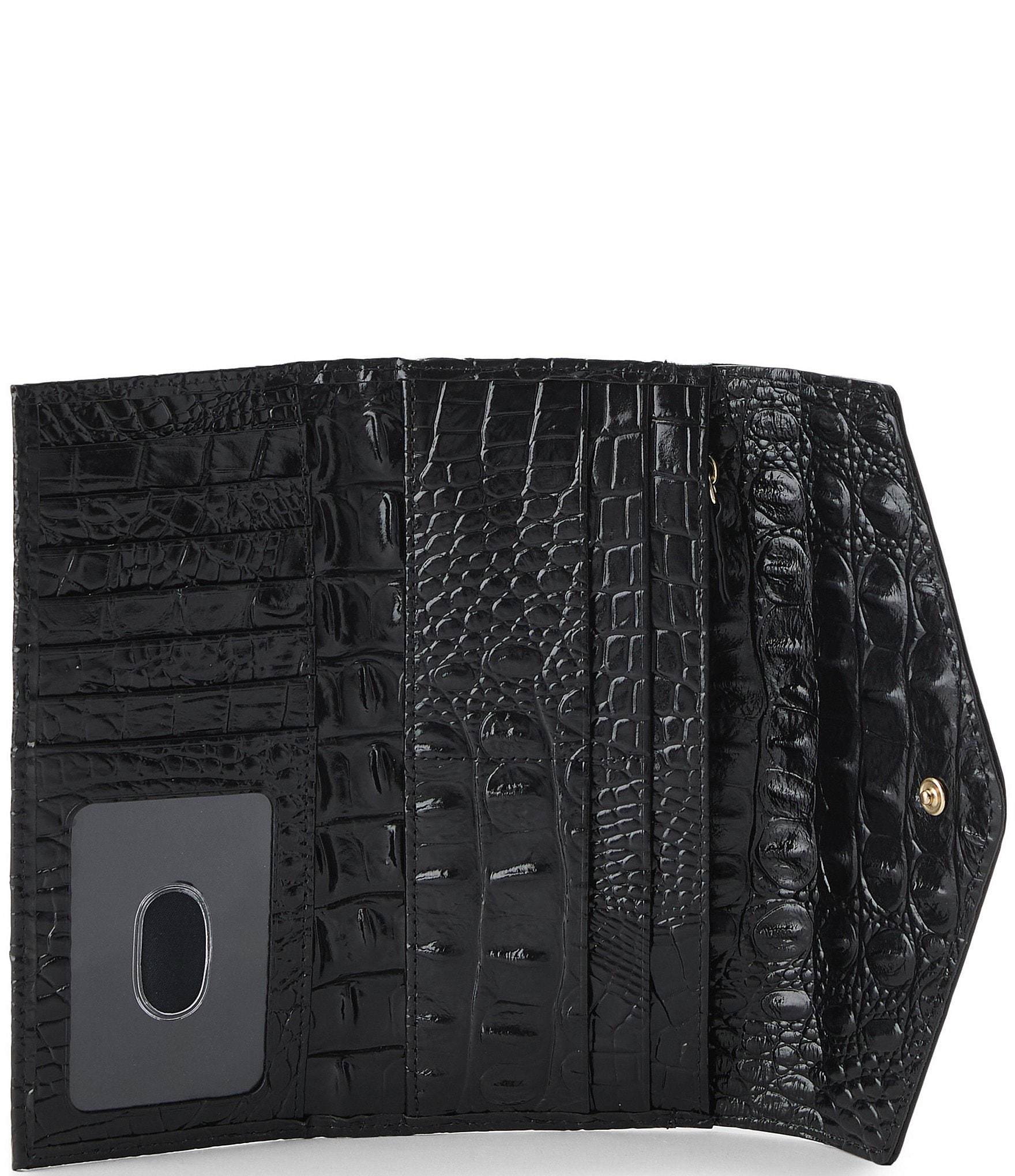 BRAHMIN Veronica Calgary Collection Ocelot Animal Print Wallet
