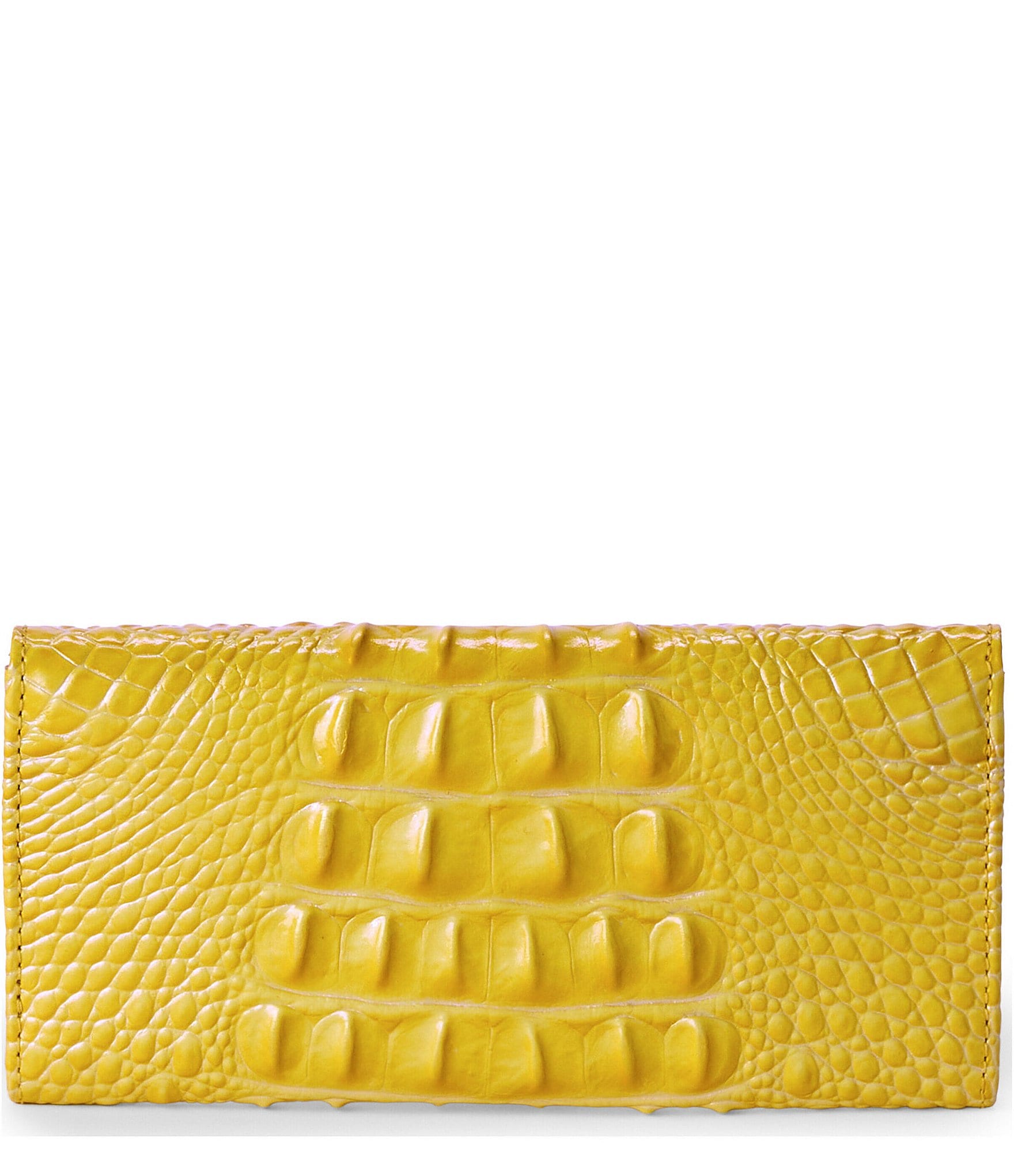 BRAHMIN Vivid Yellow Melbourne Veronica Wallet