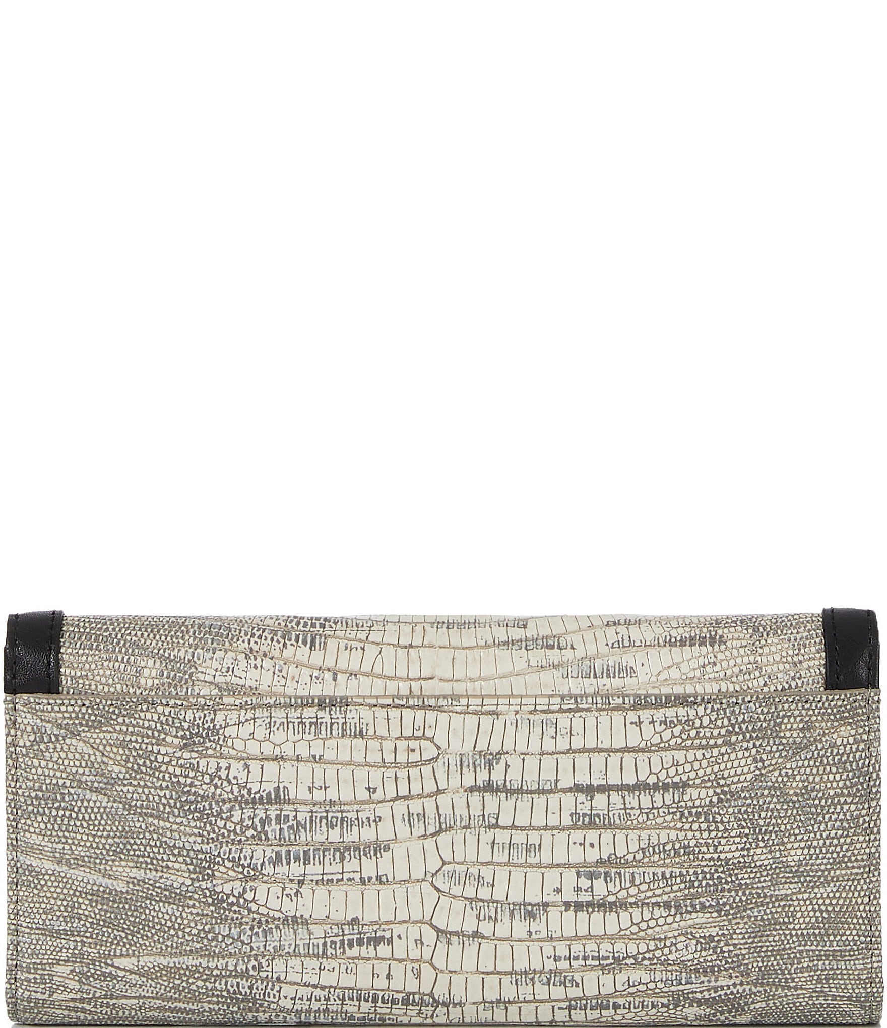 BRAHMIN Whitecap Collection Fairest Grey Veronica Wallet