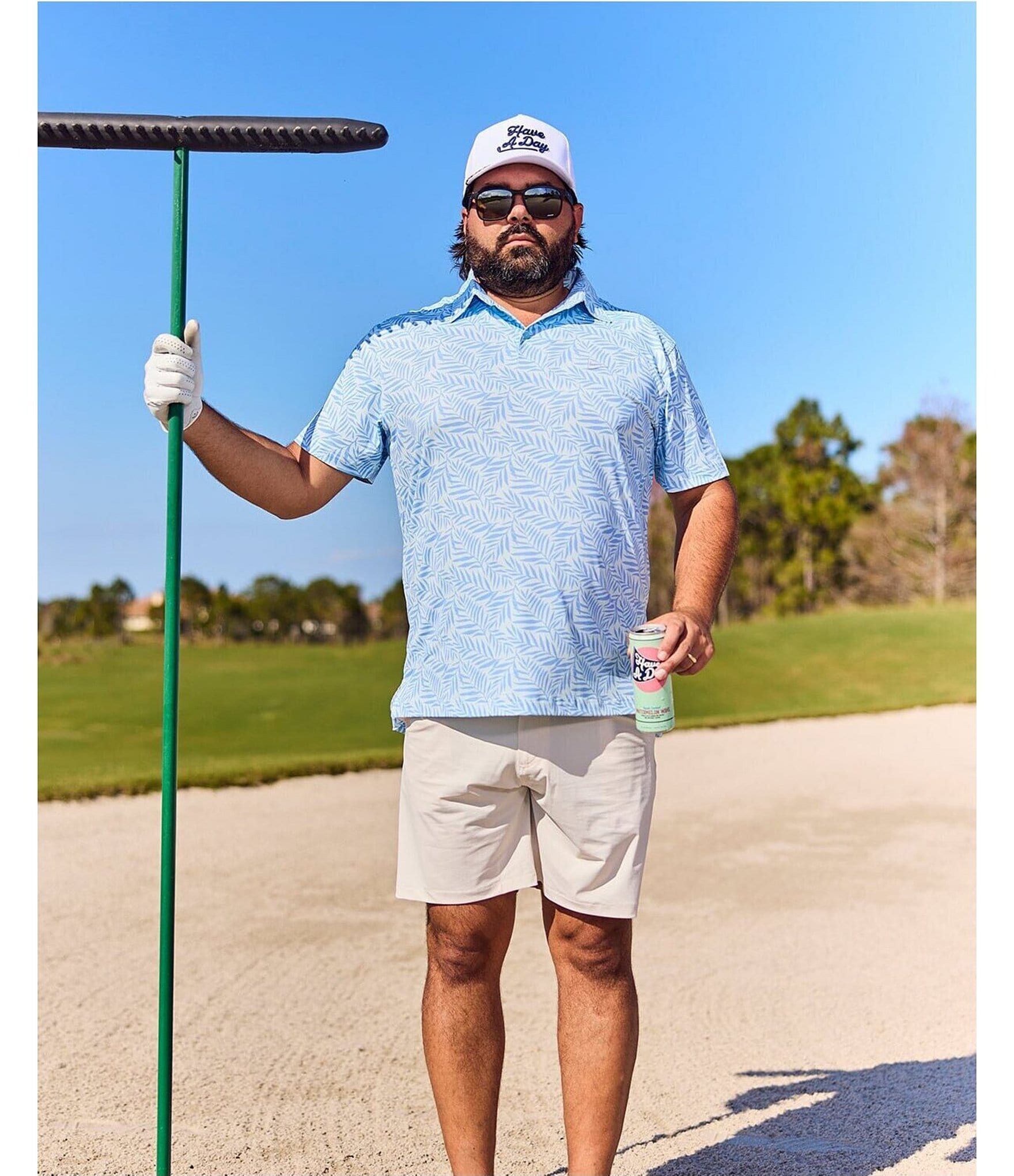Breezy 7.5#double; Inseam Golf Shorts