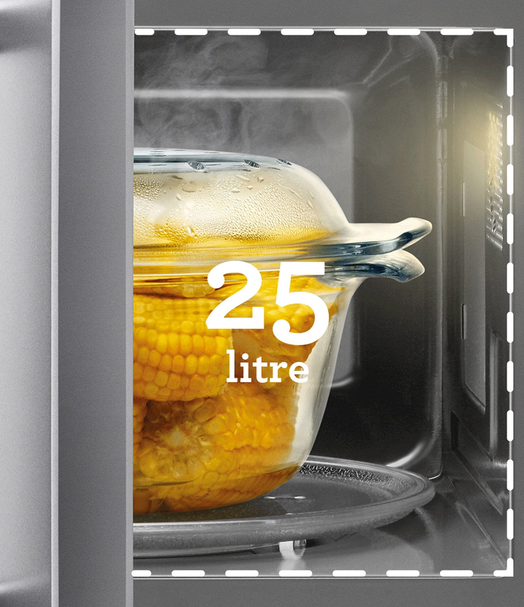 Breville The Compact Wave Soft Close Microwave