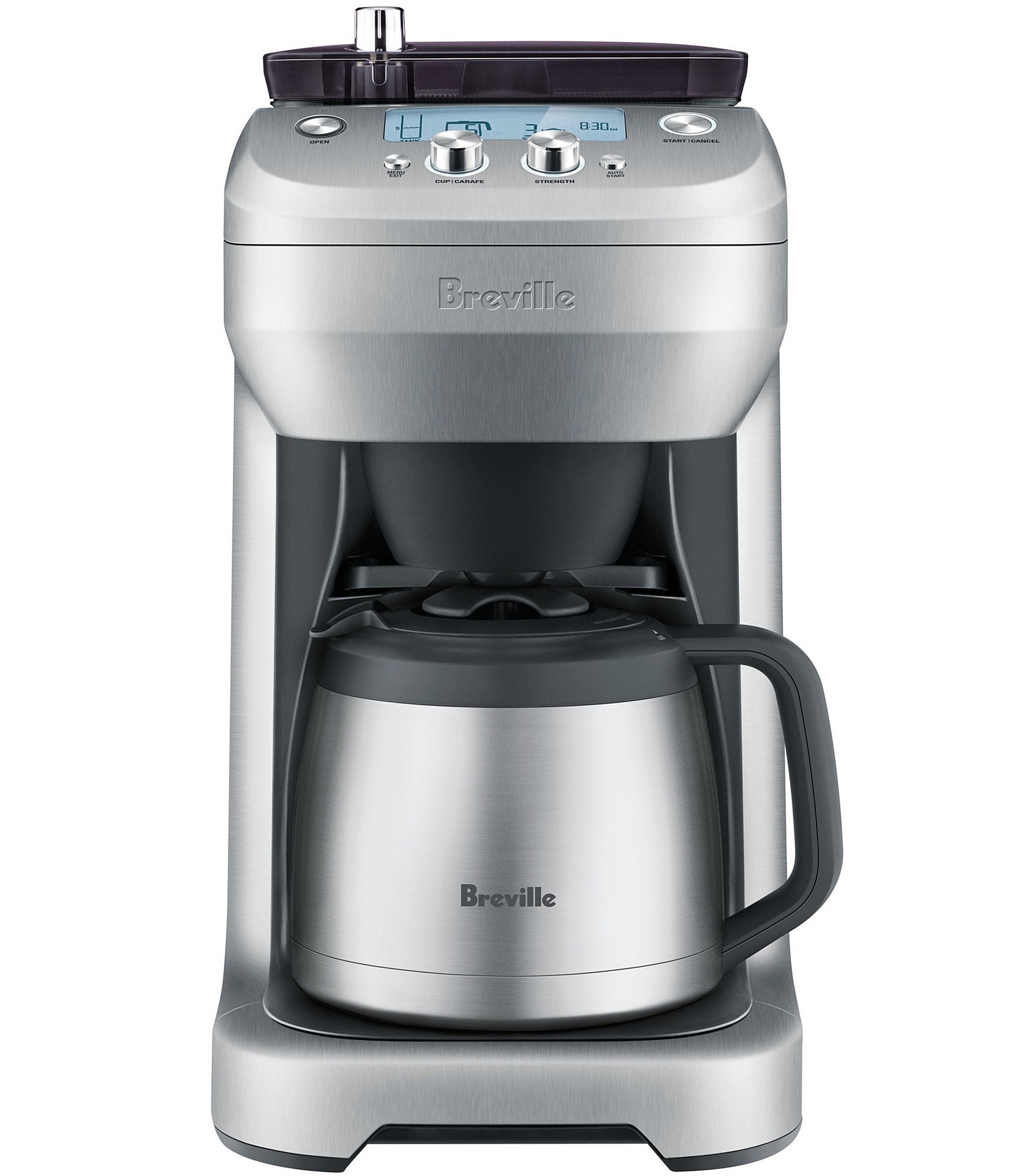 unpleasant Intense while Breville Grind Control® 12-Cup Silver Coffee Maker | Dillard's