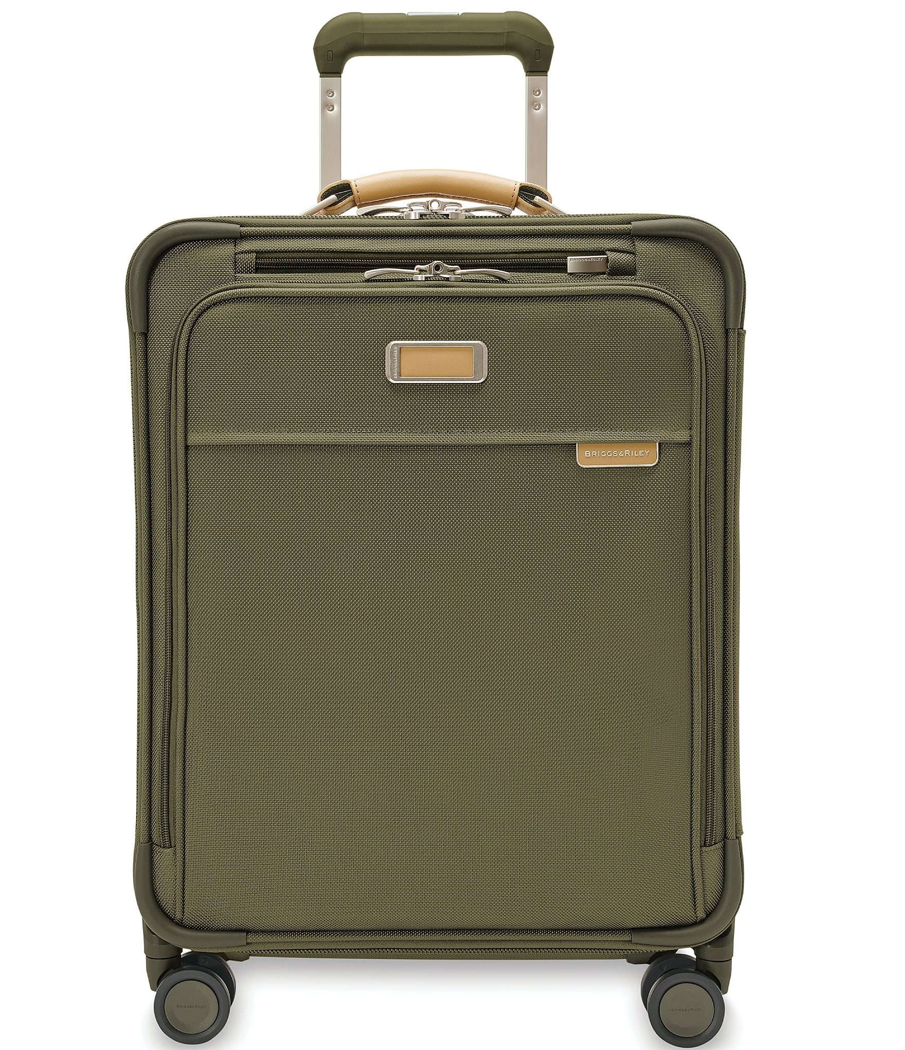 Briggs Riley Baseline Global Carry On Spinner Olive