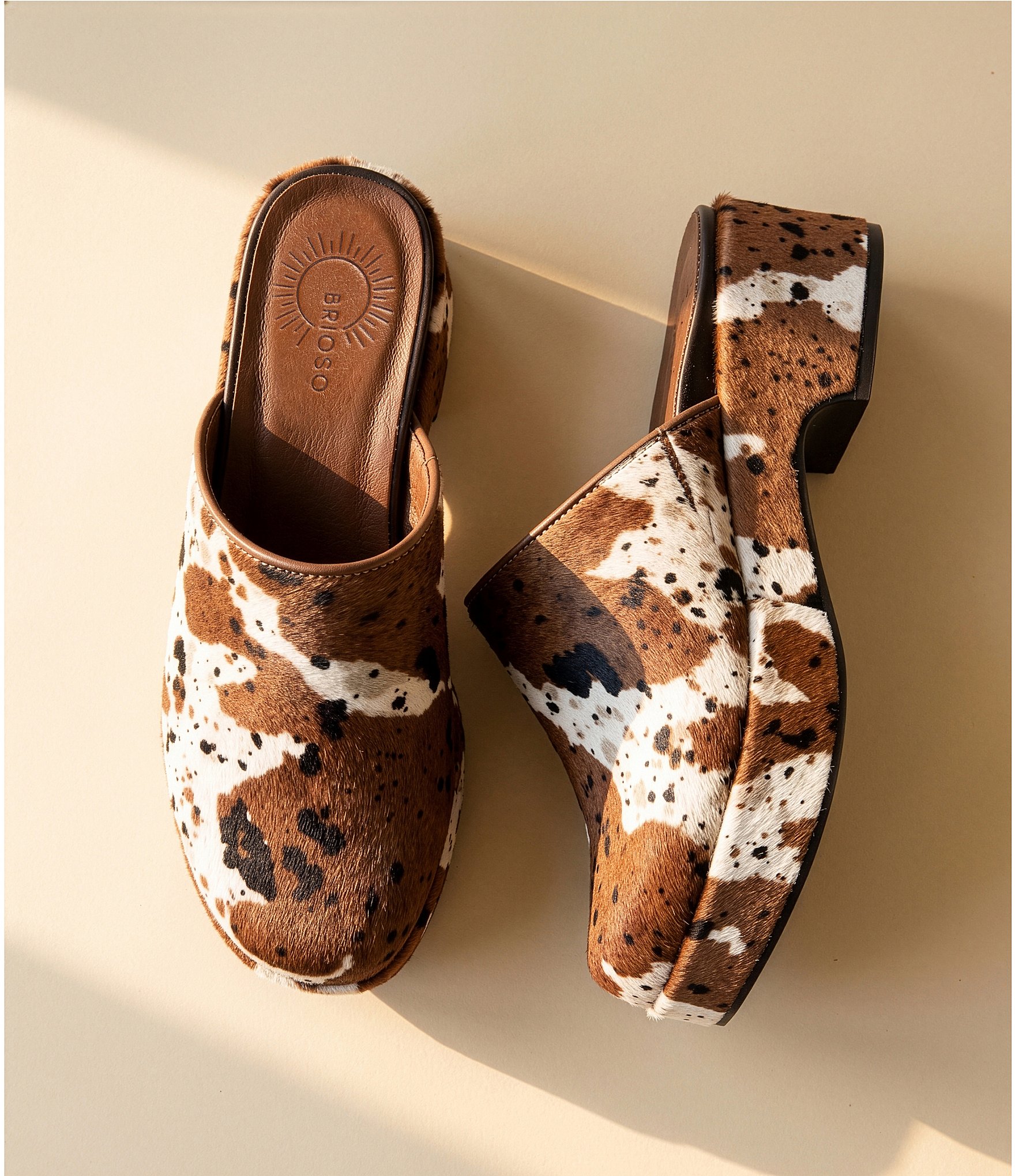 Brioso Brent Haircalf Mules