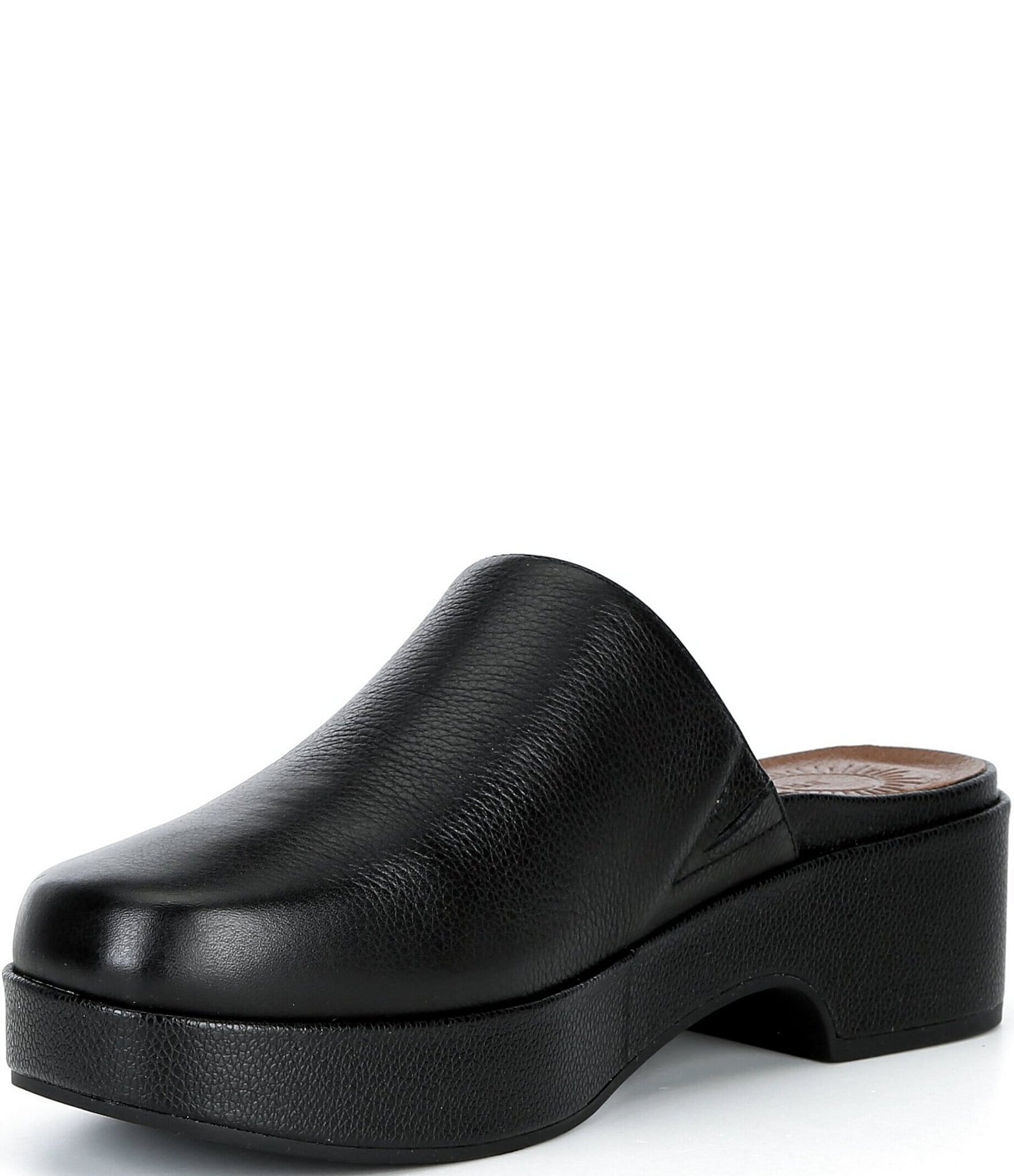Brioso Brent Leather Slip-On Mules