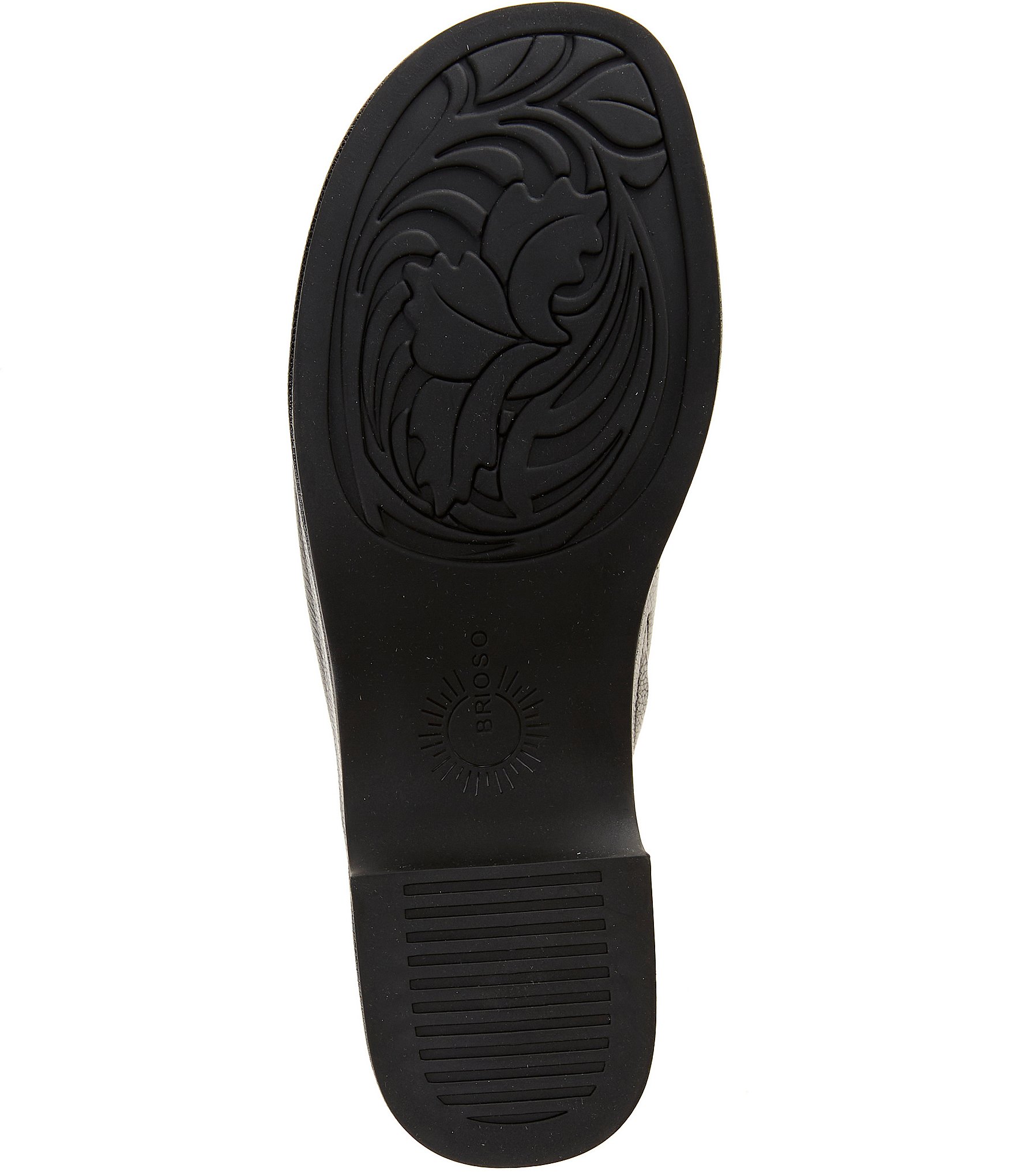 Brioso Brent Leather Slip-On Mules