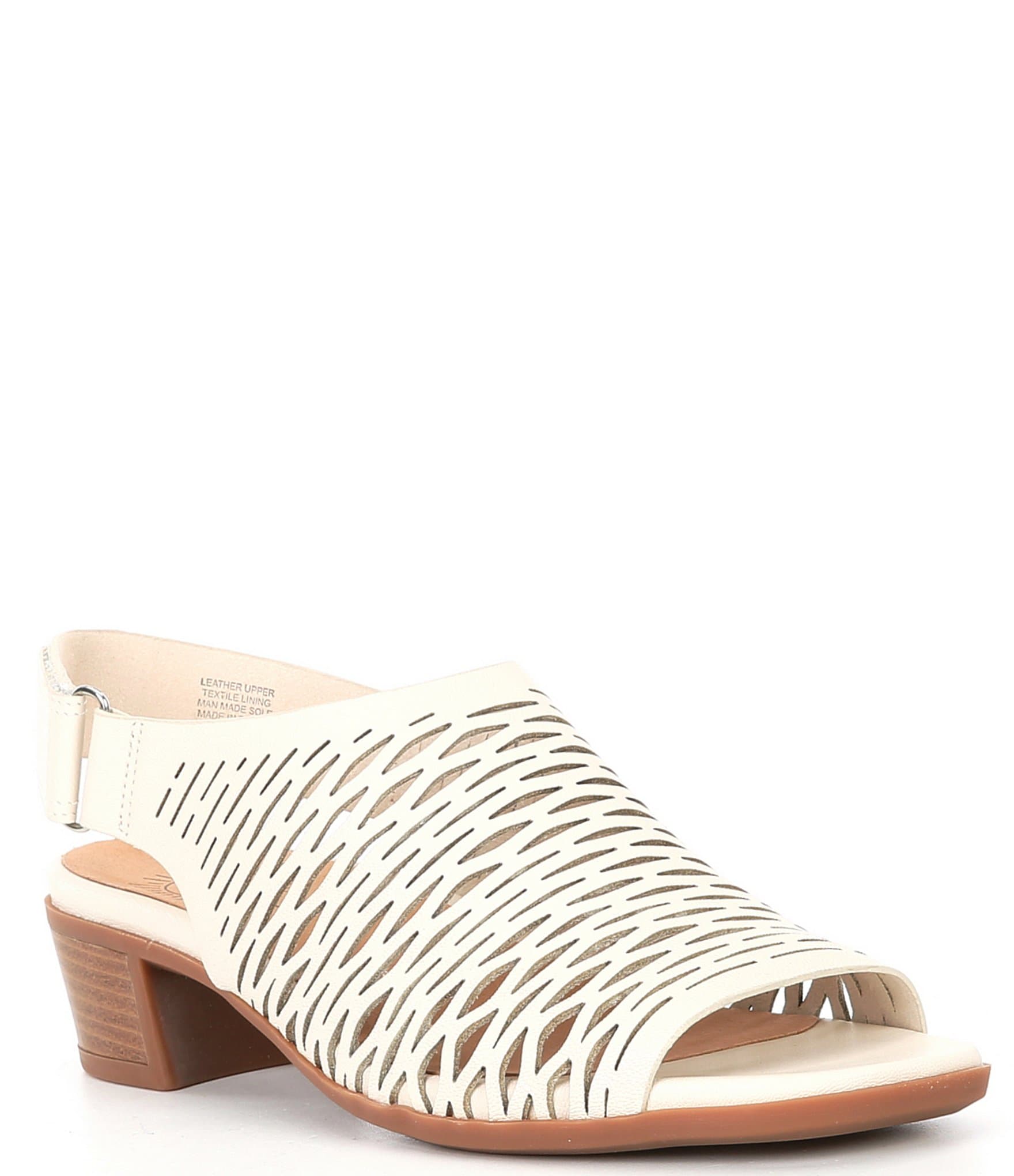 Webbed Style Brioso Mercer Leather Webbed Sandals | Dillard's
