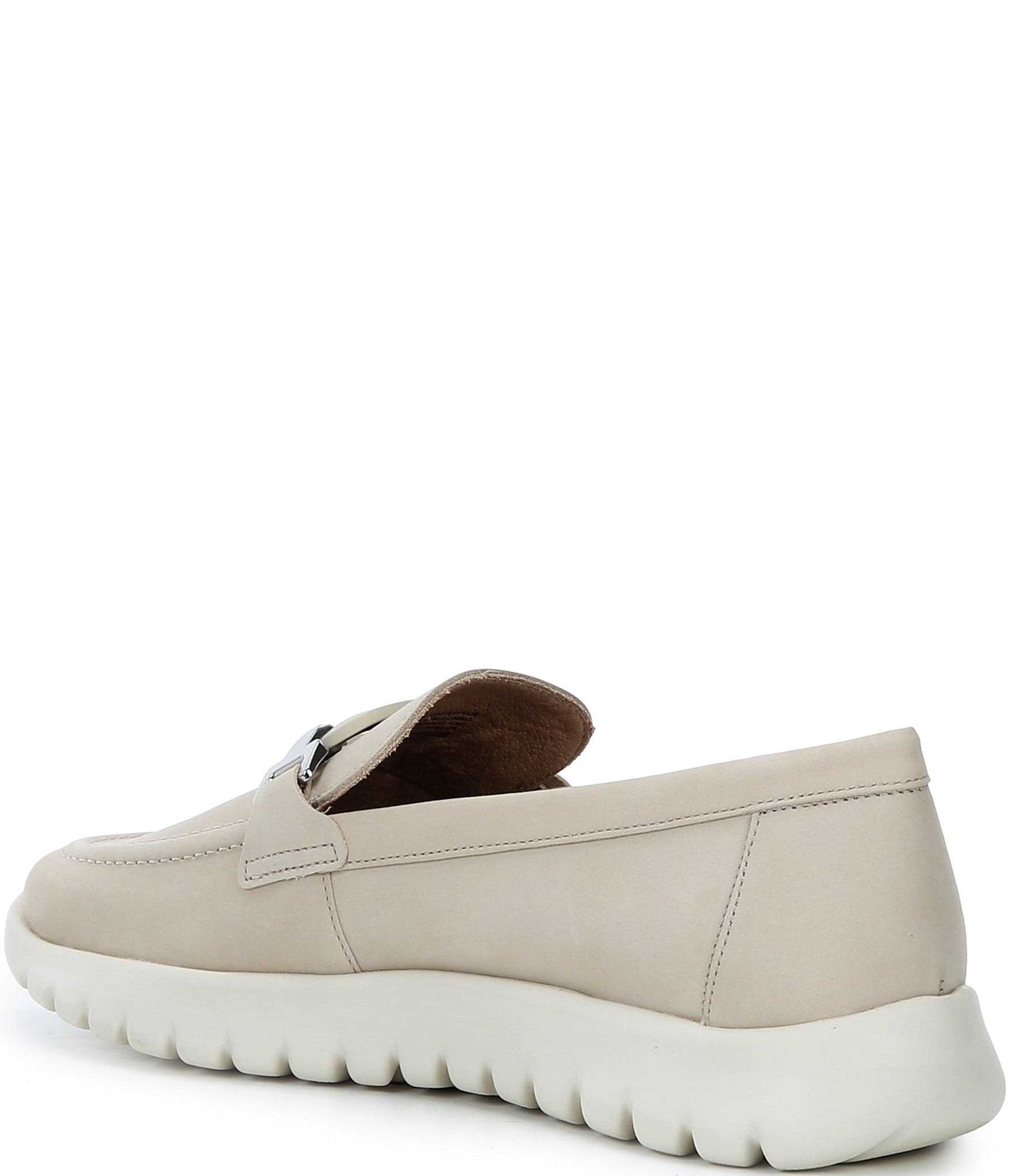 Brioso Shaye Nubuck Hardware Detail Loafers