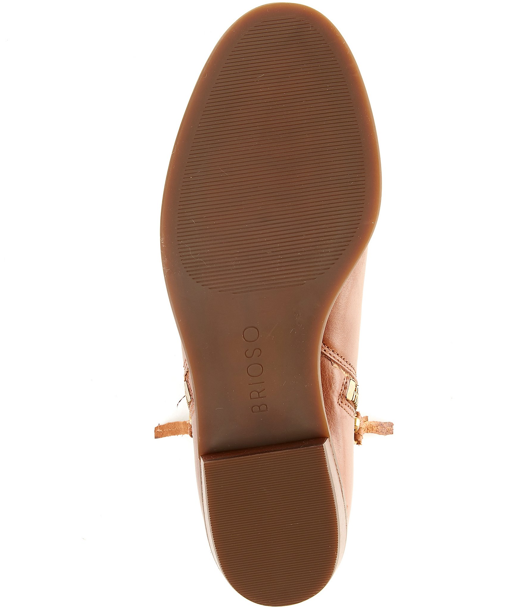 Brioso Shelby Leather Side Zip Booties