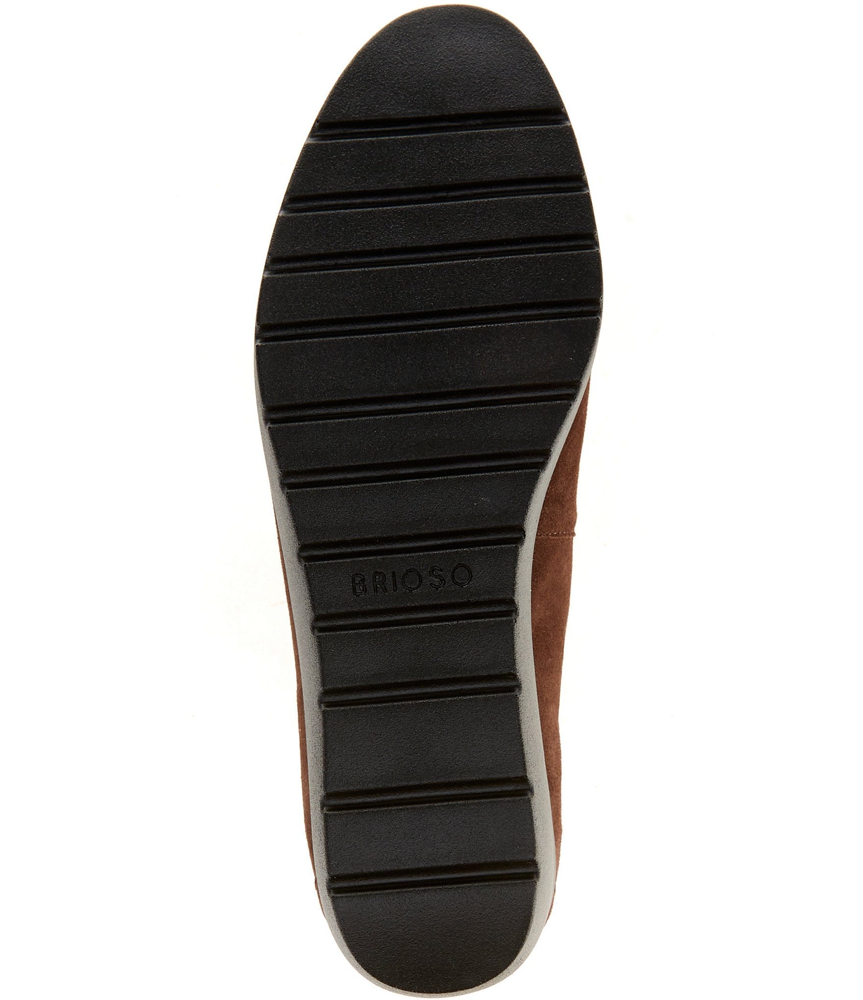 Brioso Waverly Suede Sweetheart Wedge Pumps