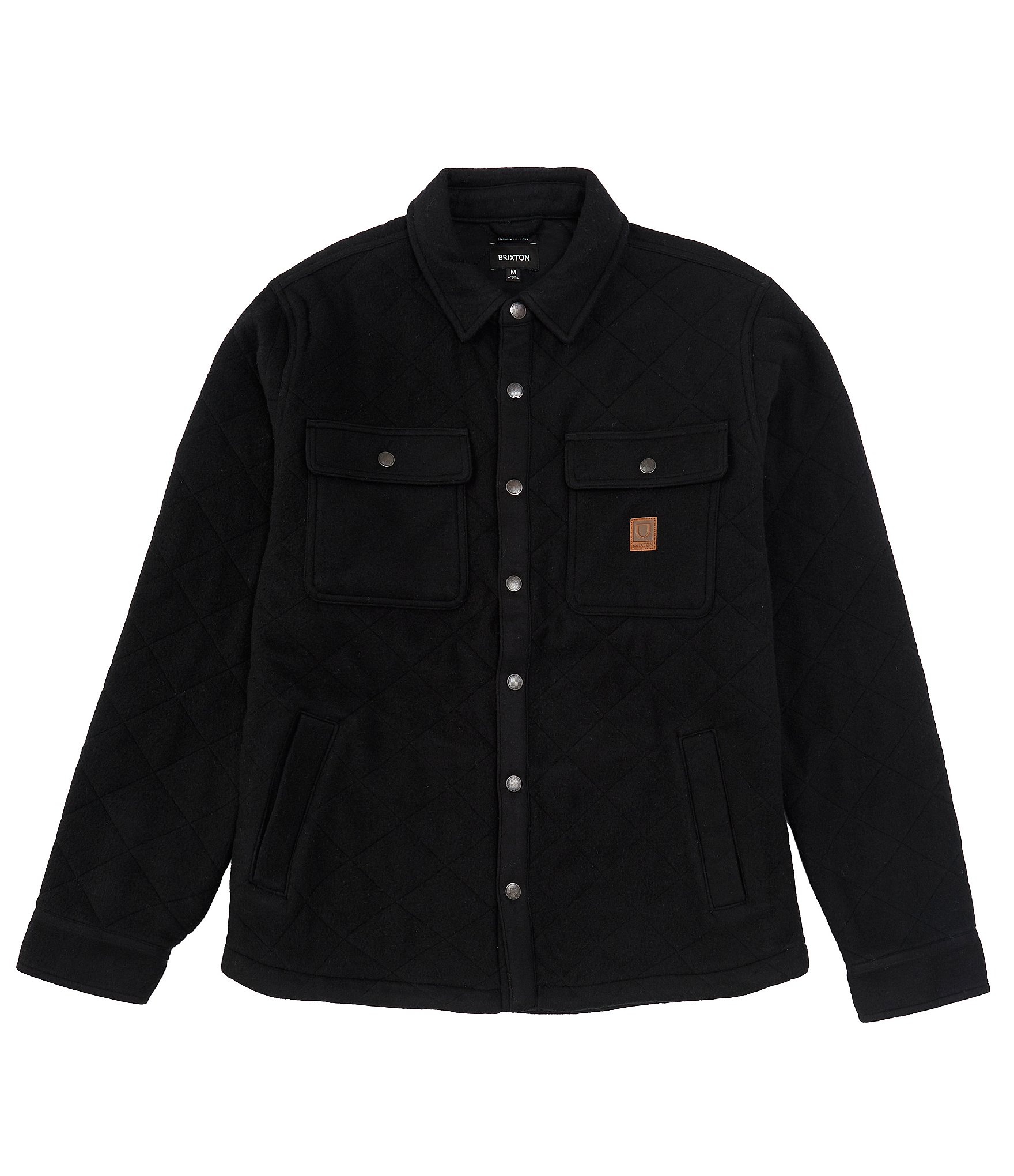 Brixton Cass Quilted Fleece Button Front Jacket | Dillard's