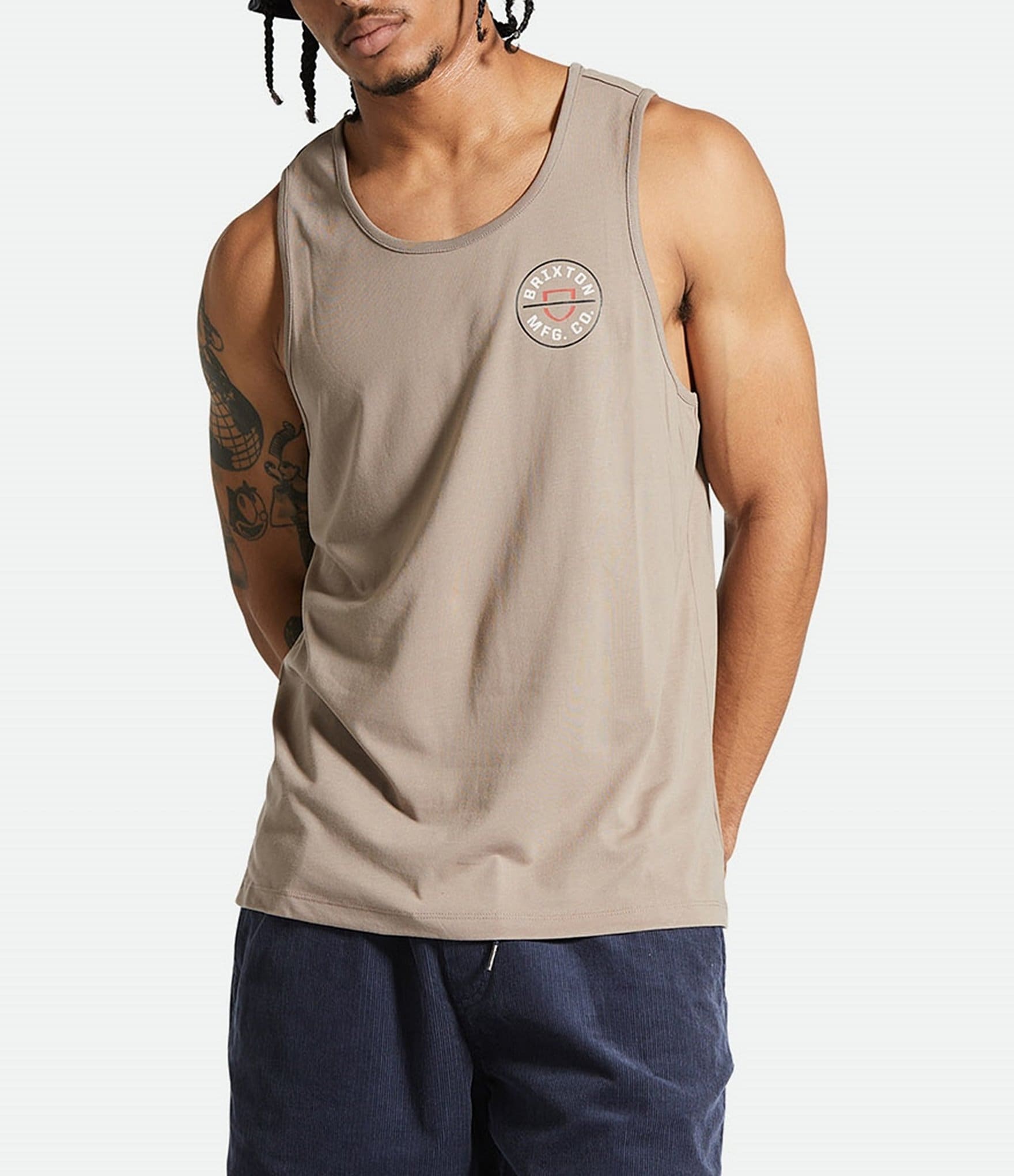 Brixton Crest Tank T-Shirt