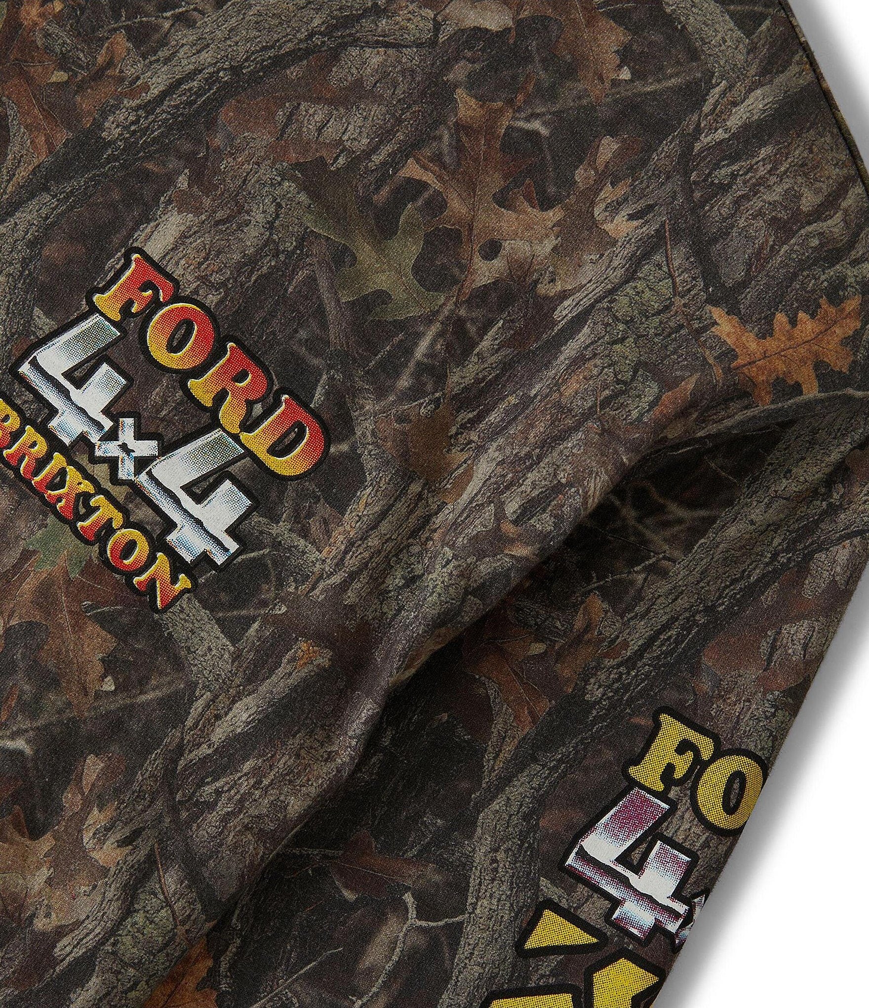 Brixton Ford 4x4 Camouflage Printed Long Sleeve T-Shirt