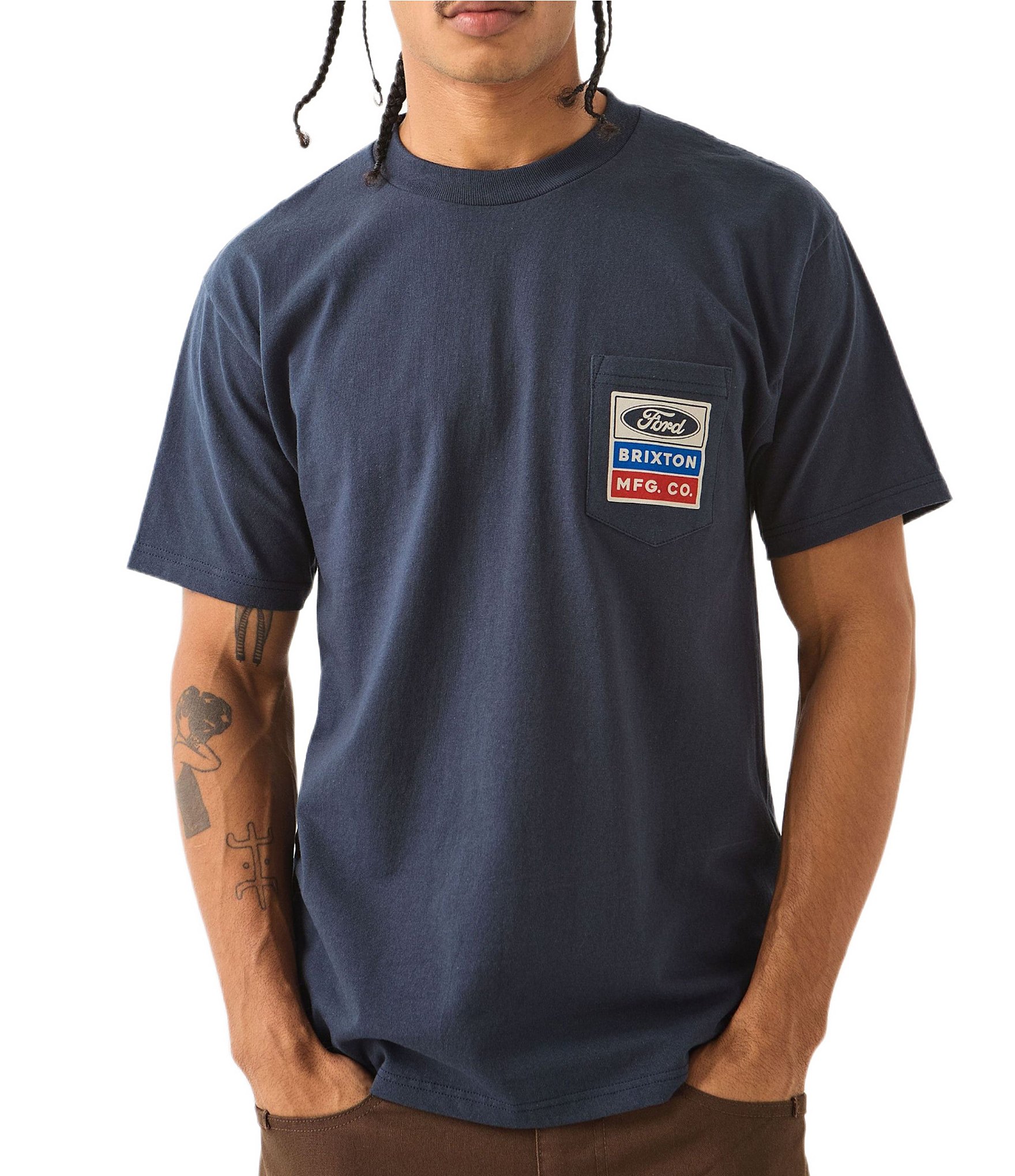 Brixton Ford Service Short Sleeve T-Shirt