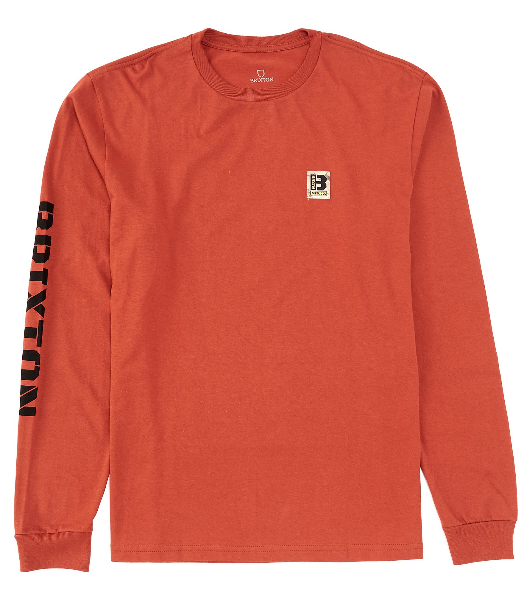 Brixton Long-Sleeve Builders T-Shirt | Dillard's