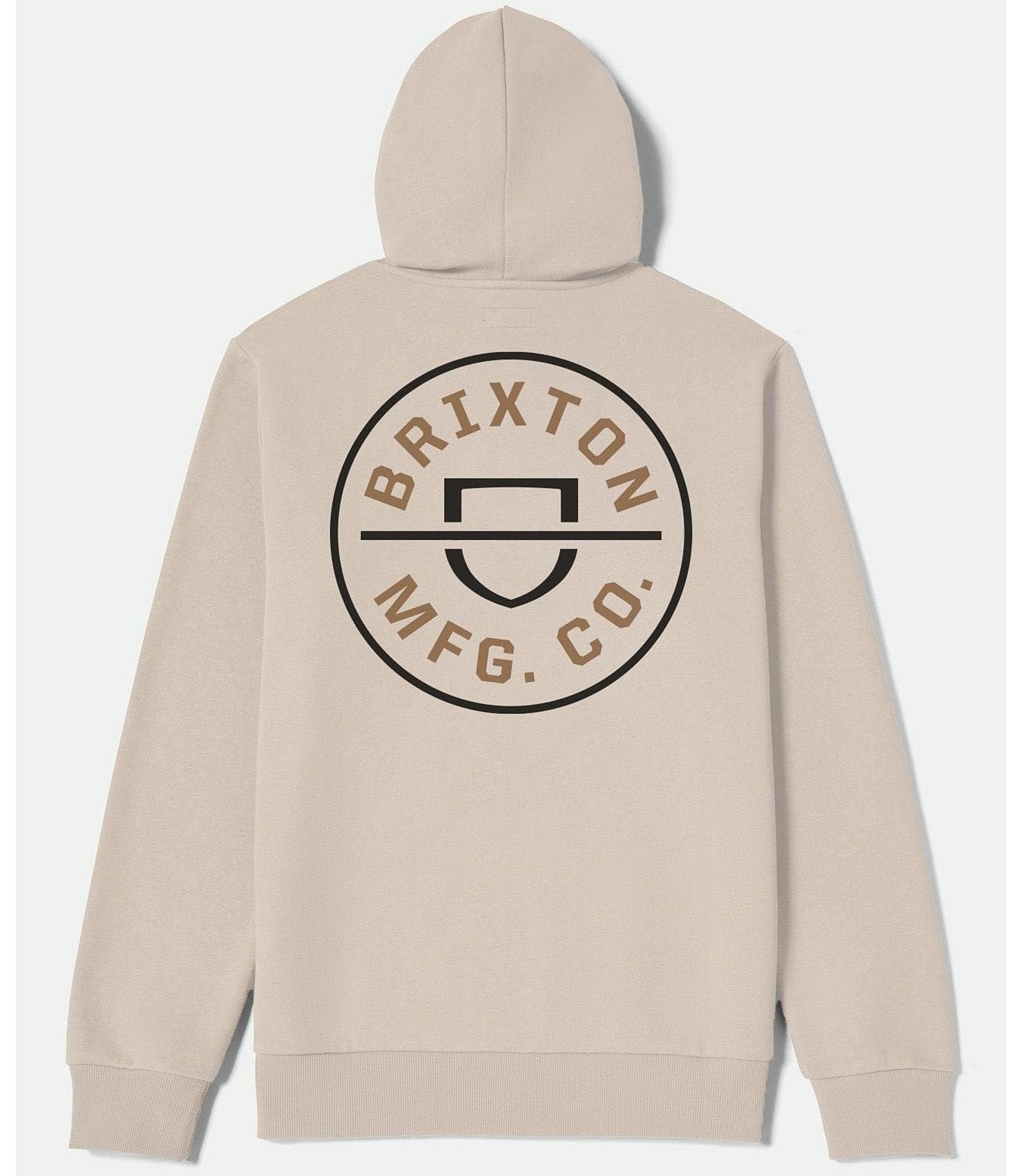 Brixton Long-Sleeve Crest Graphic Pullover Hoodie